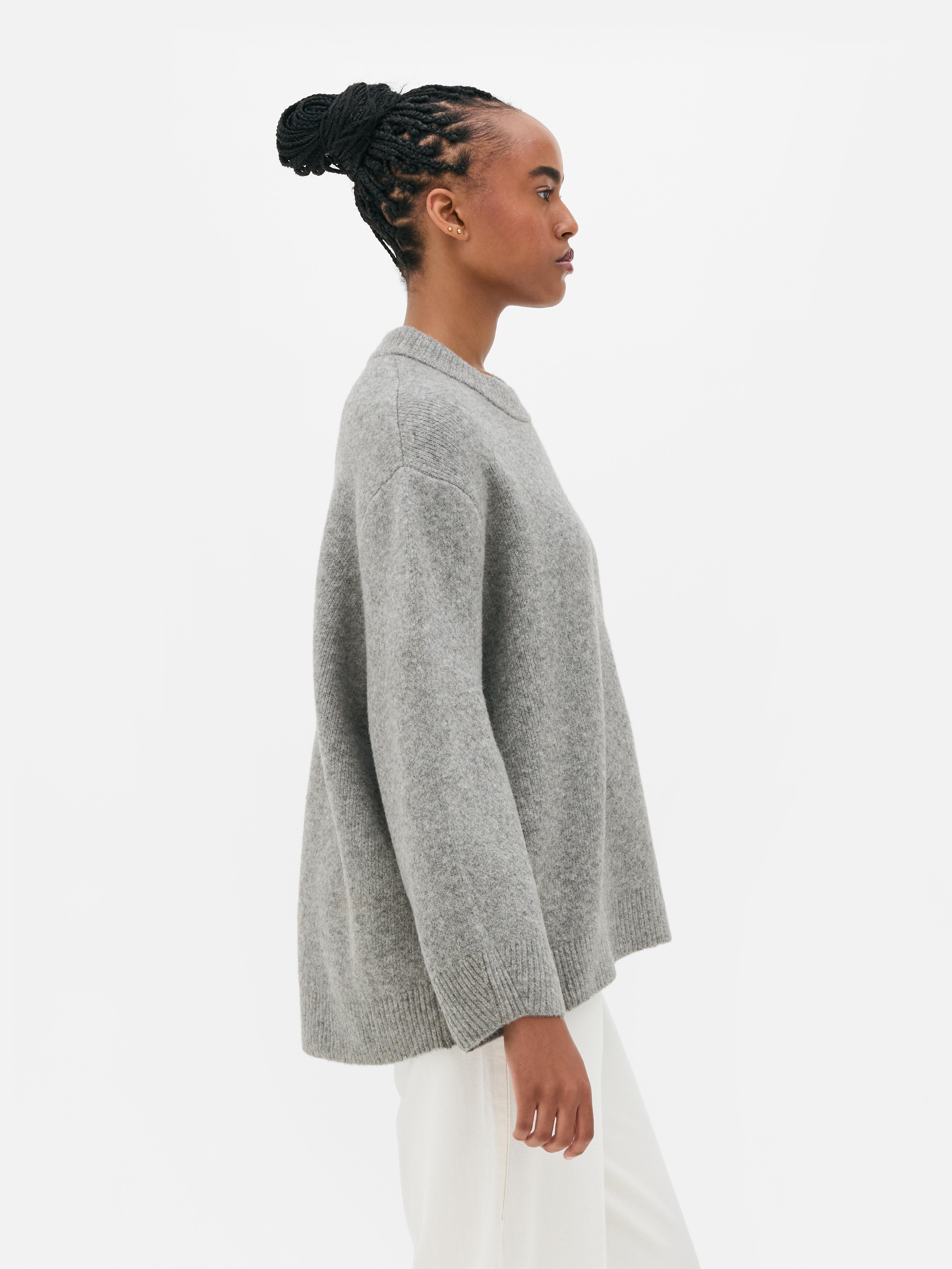 Essential Relaxed Crewneck Sweater
