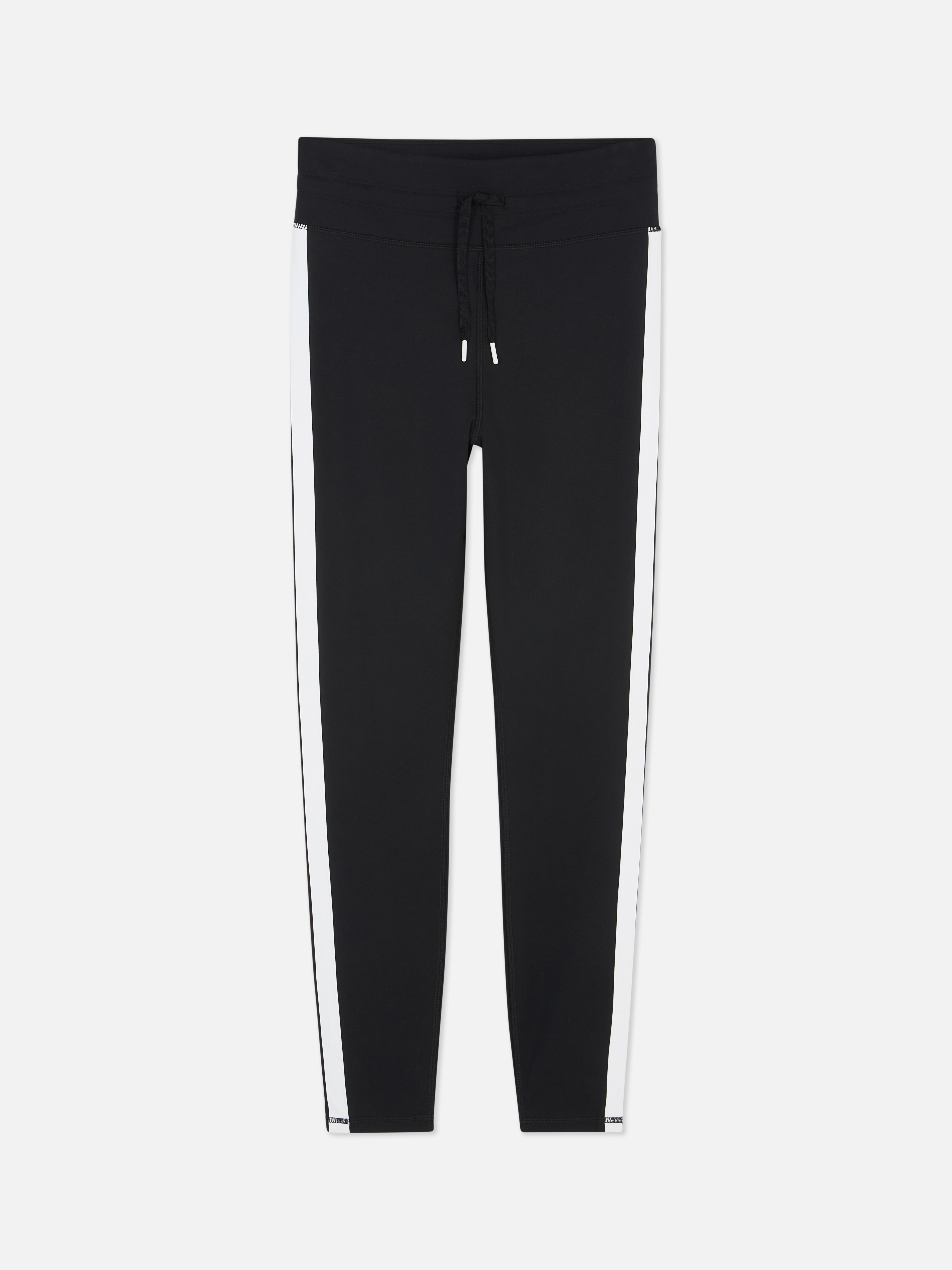 Leggings cordão contrastante