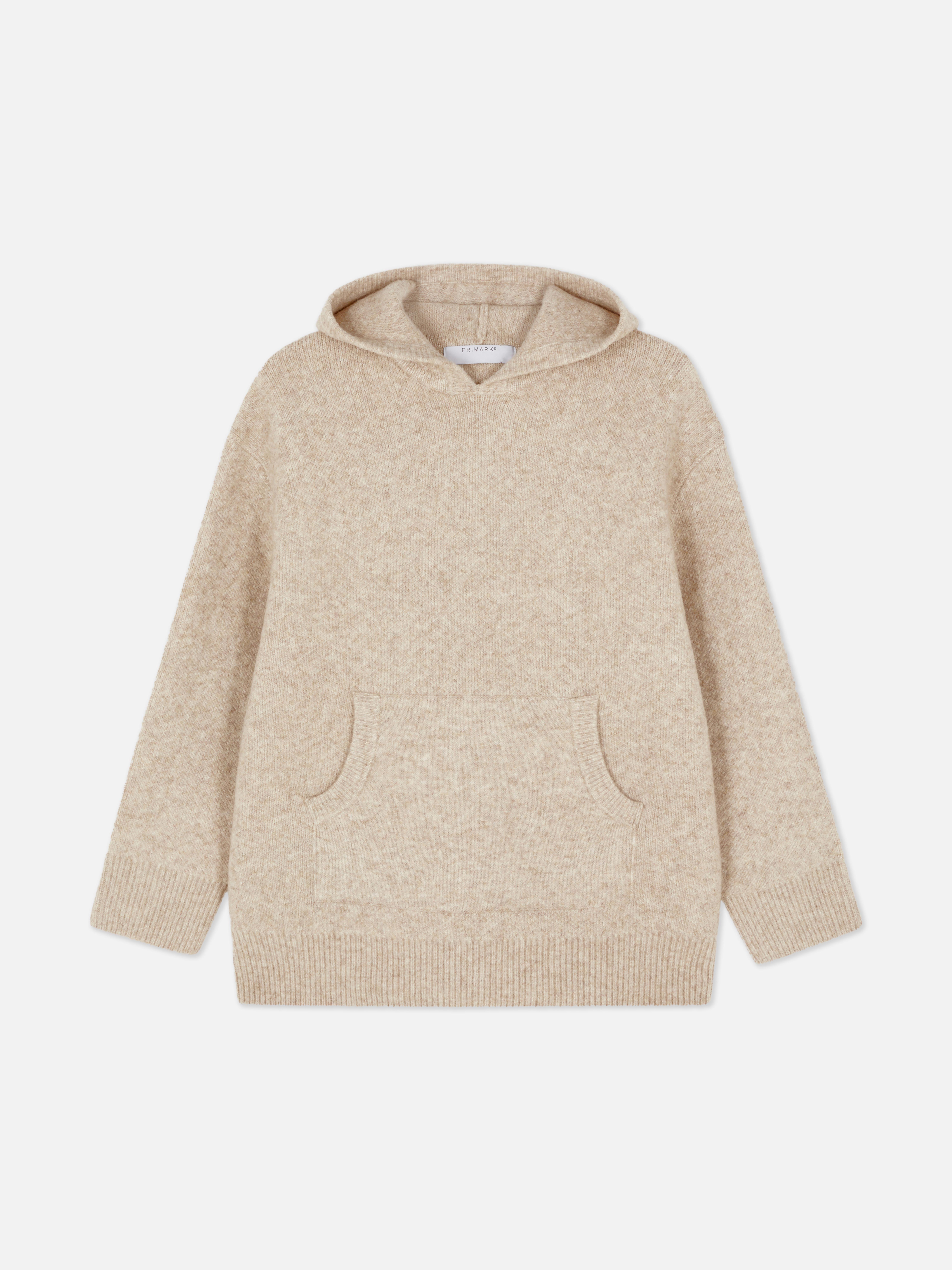 Sweat à capuche tricoté Essential