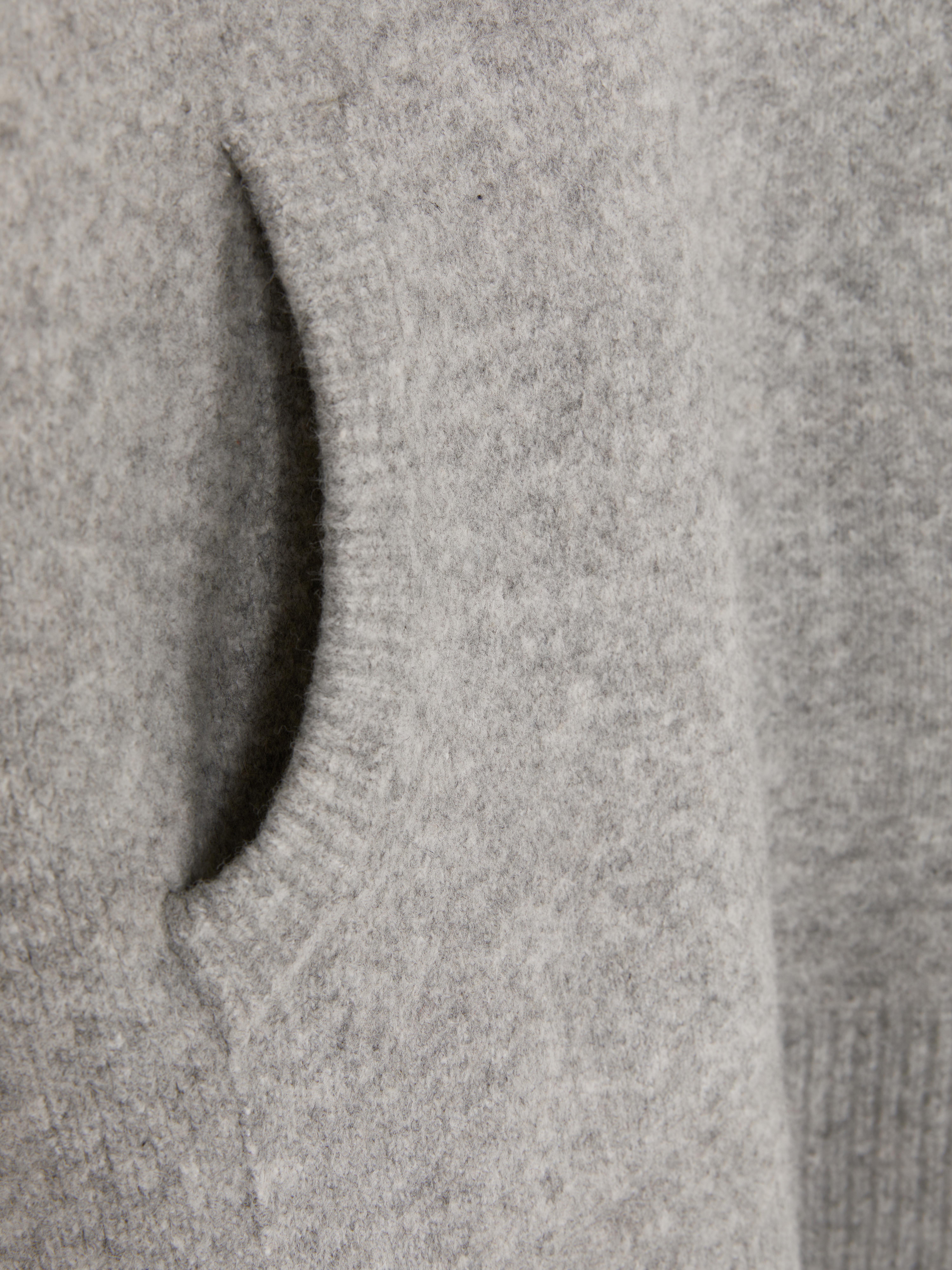 Sweat à capuche tricoté Essential