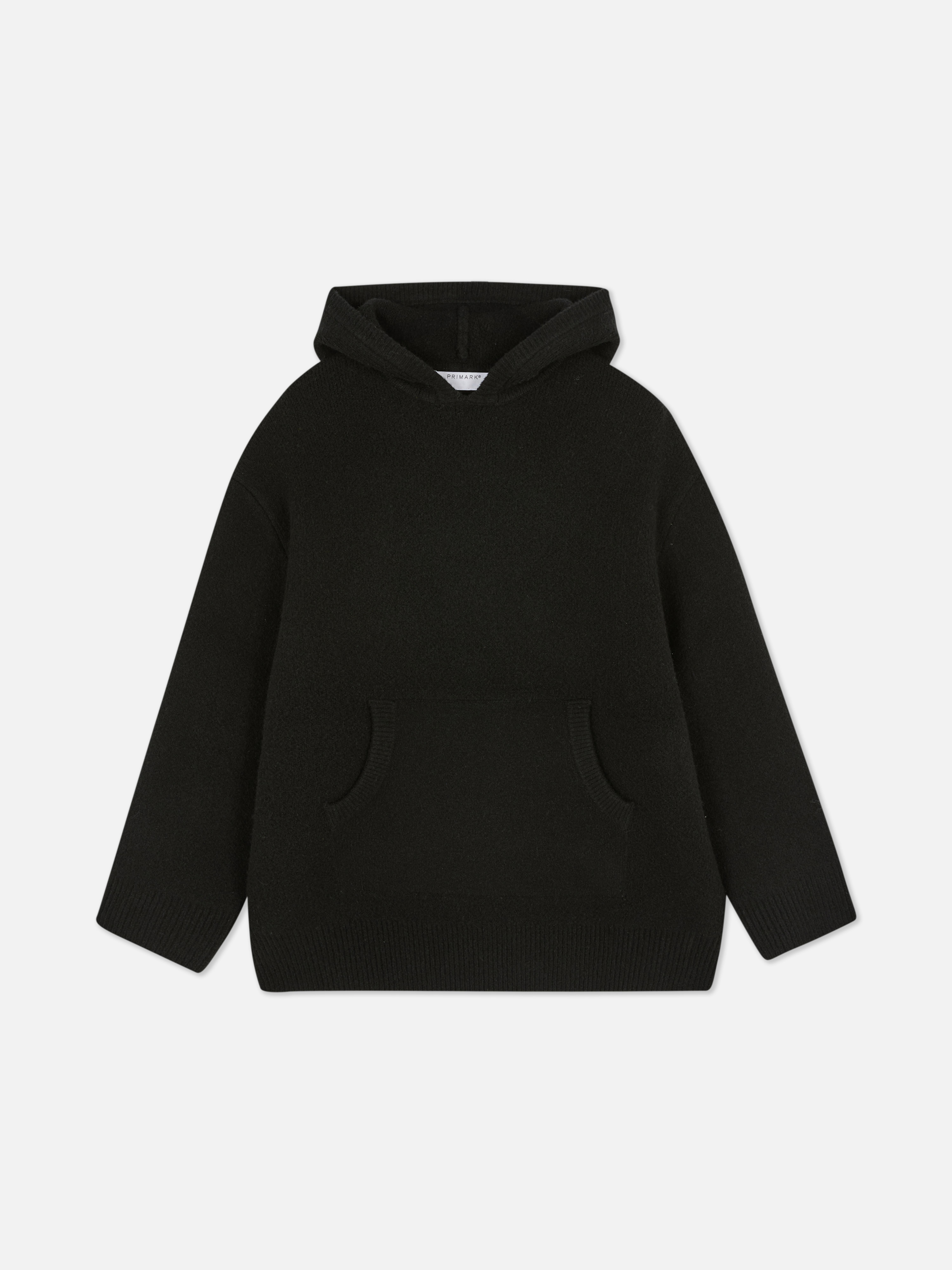 Sweat à capuche tricoté Essential