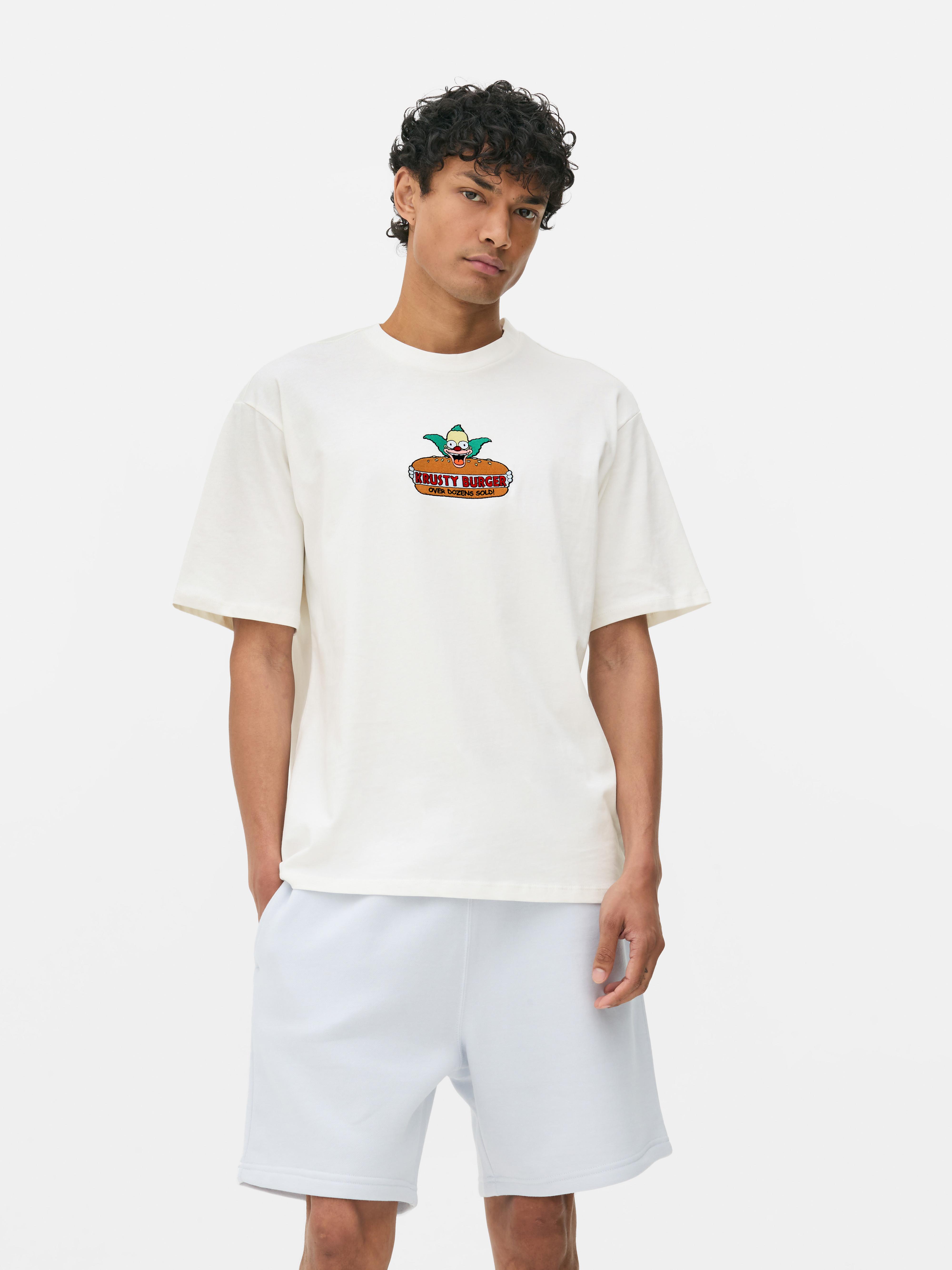 T-shirt à motif Les Simpson Krusty