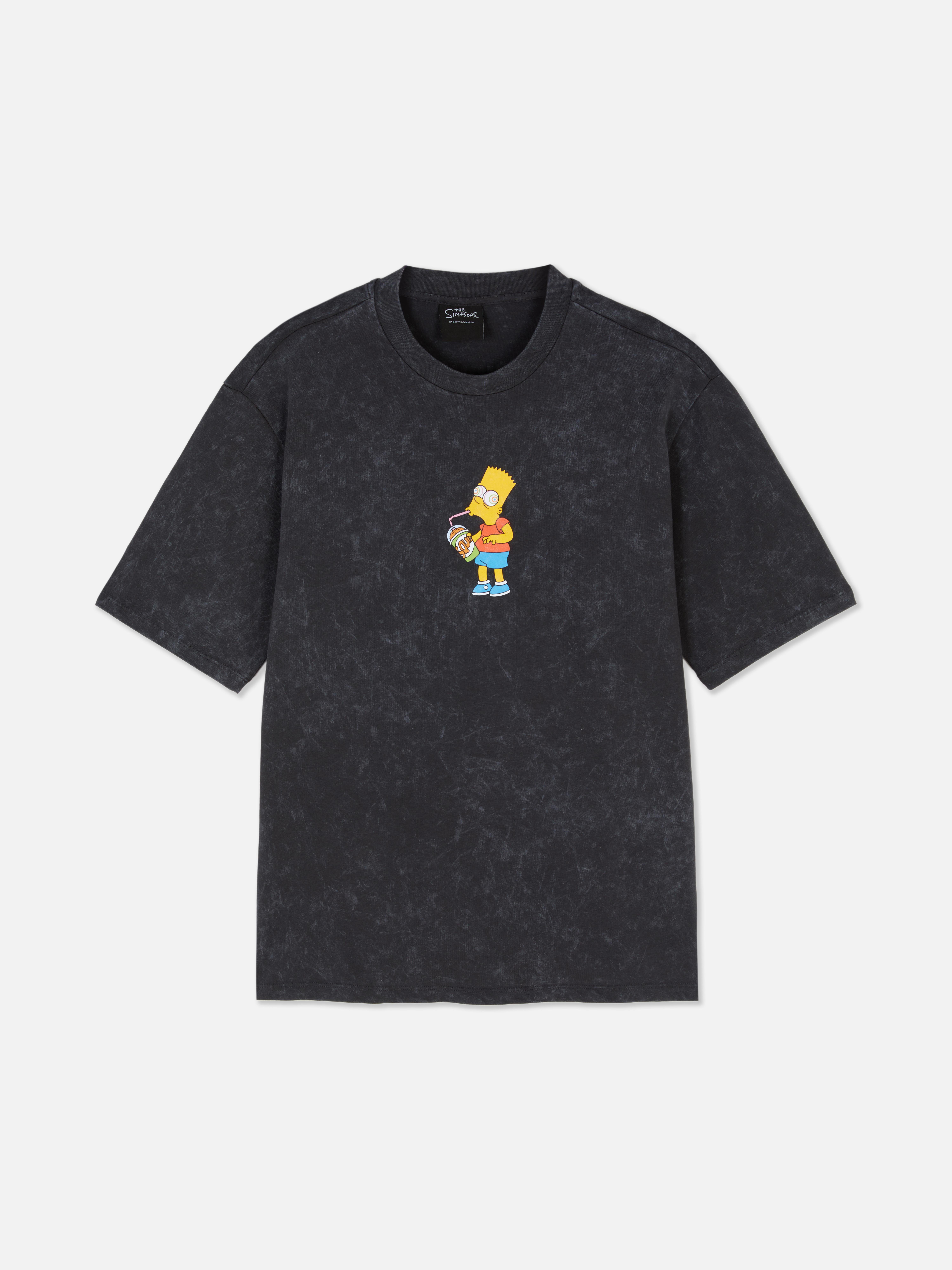 The Simpsons Bart Acid Wash T-Shirt