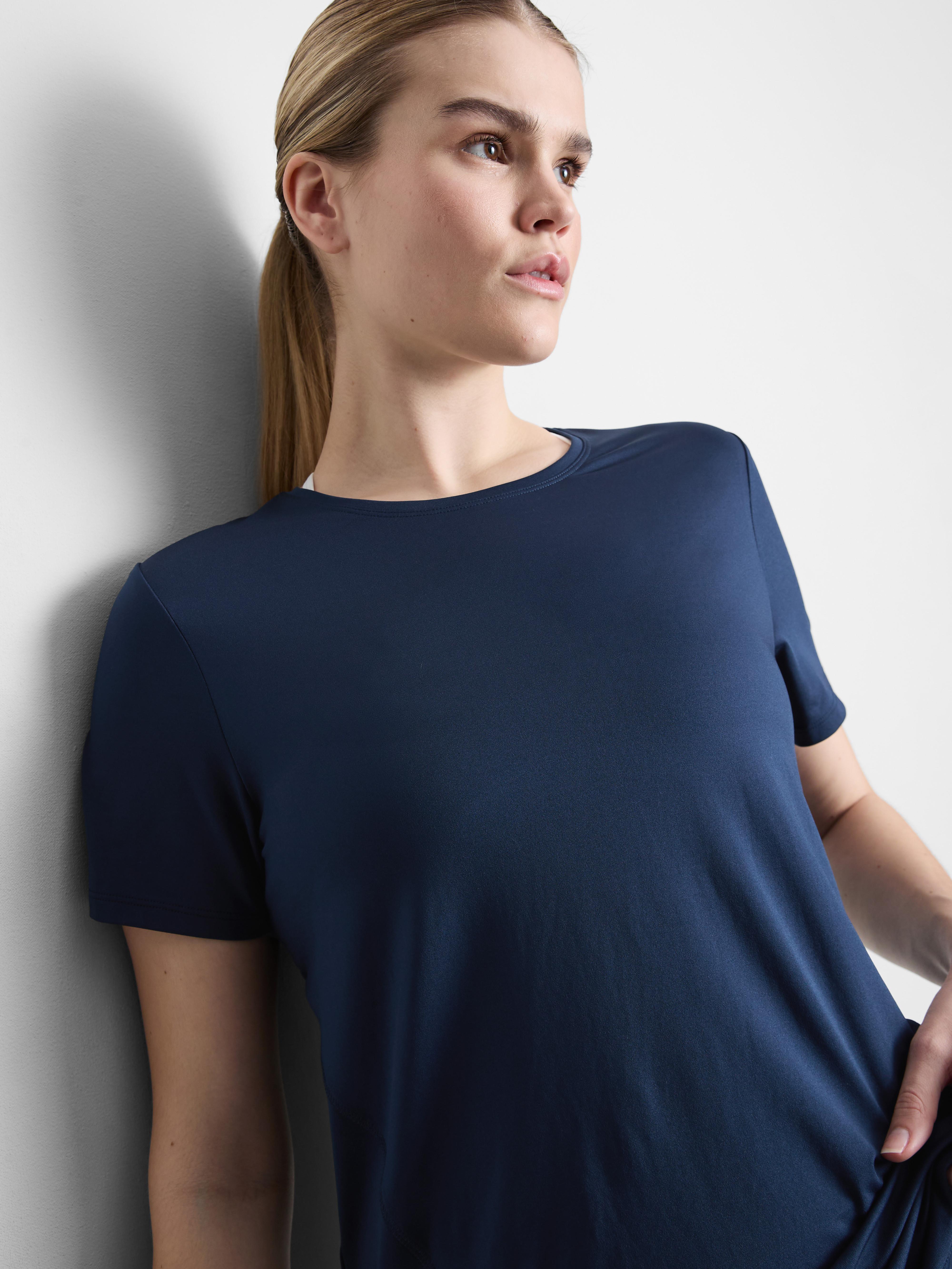 T-shirt Fille Primark 9-10 Ans Bleu Coton - Cœur Imprimé - Très Bon état
