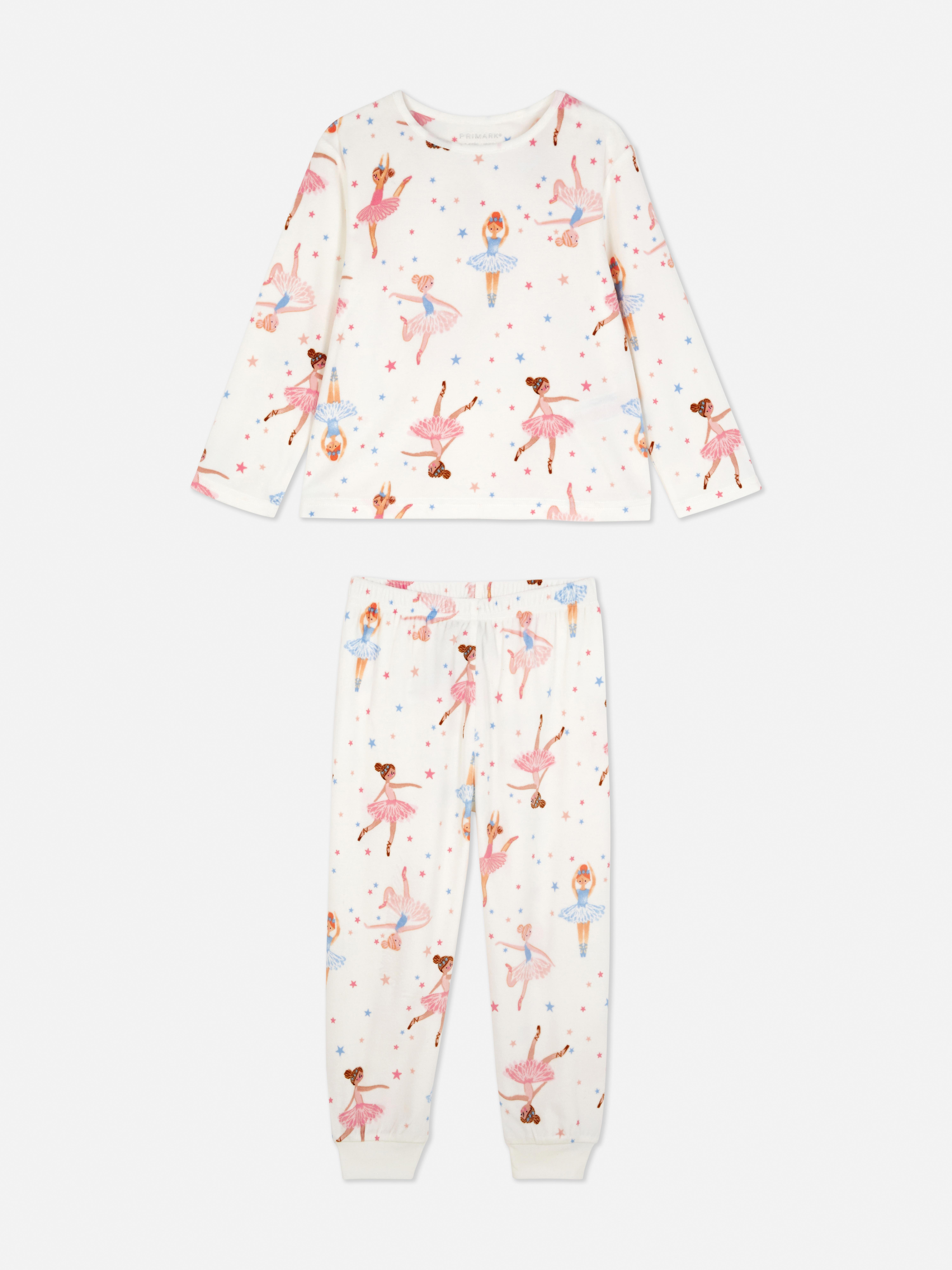 Ballerina Velour Pyjamas