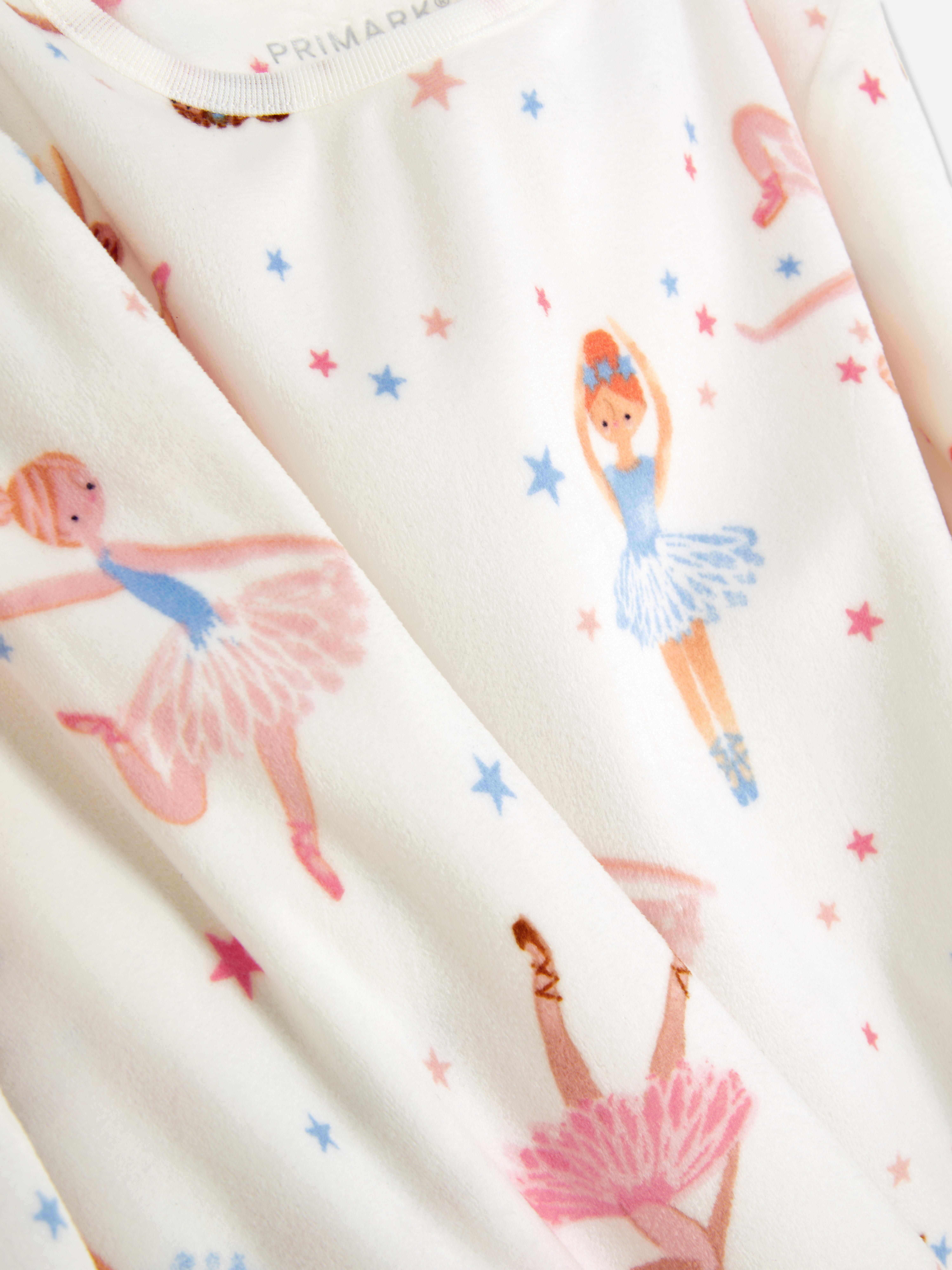 18 mois-8 ans | Pyjama confortable à motif ballerine