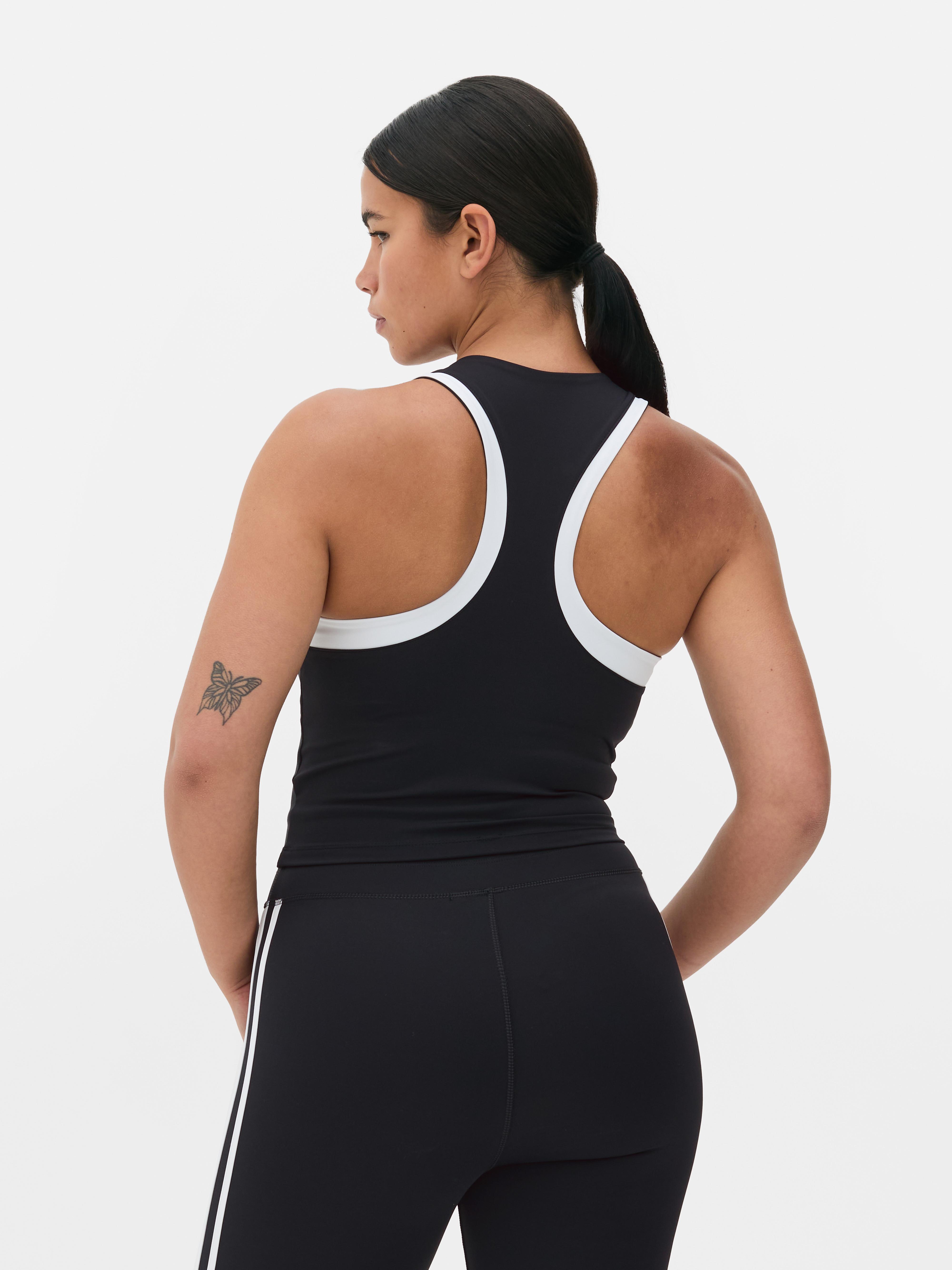 Set da 3 Canotte Donna Soffio Nero Cotone Interlock Nottingham-Nero-5