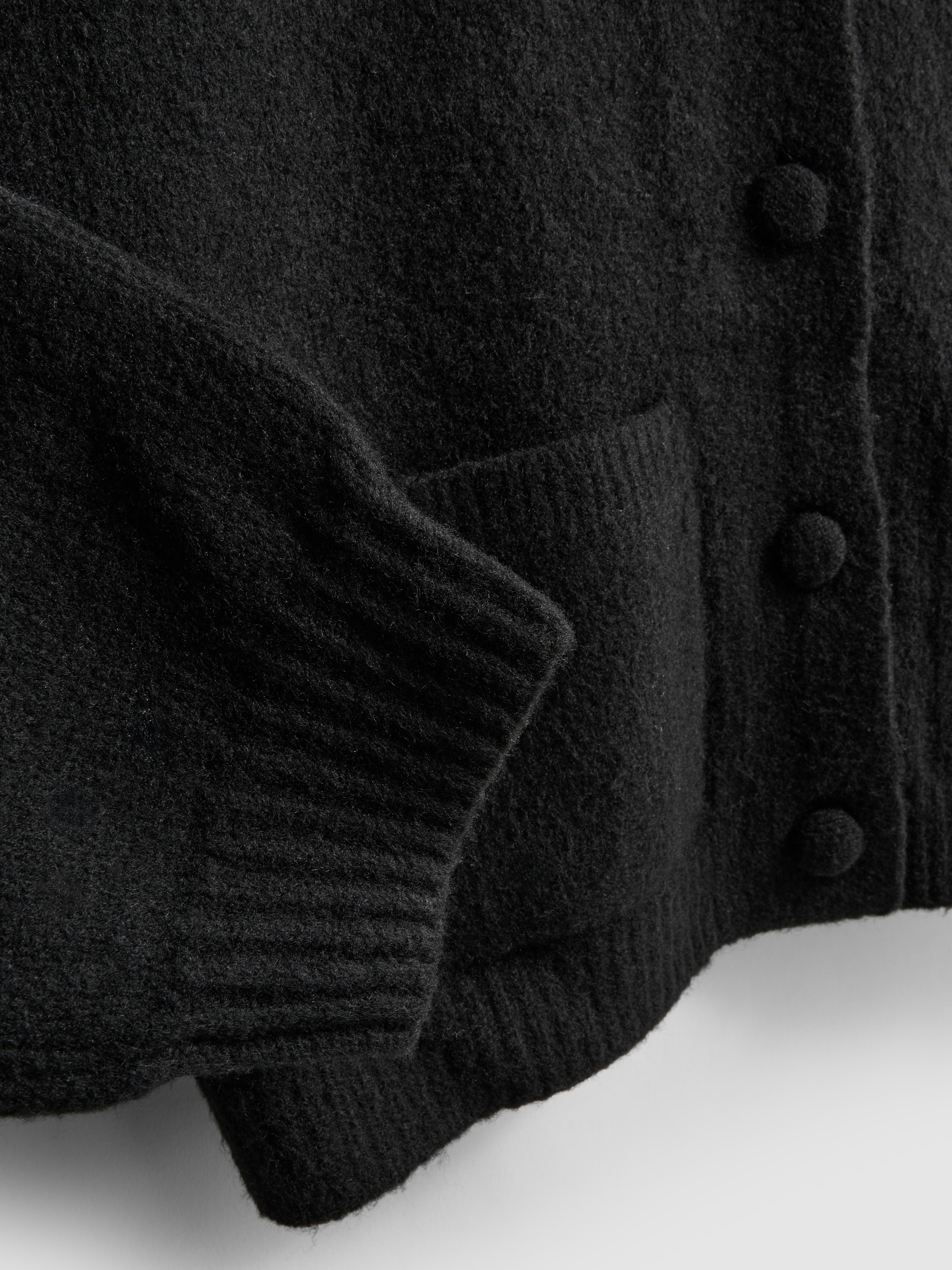 Jachetă bomber clasică tricotată