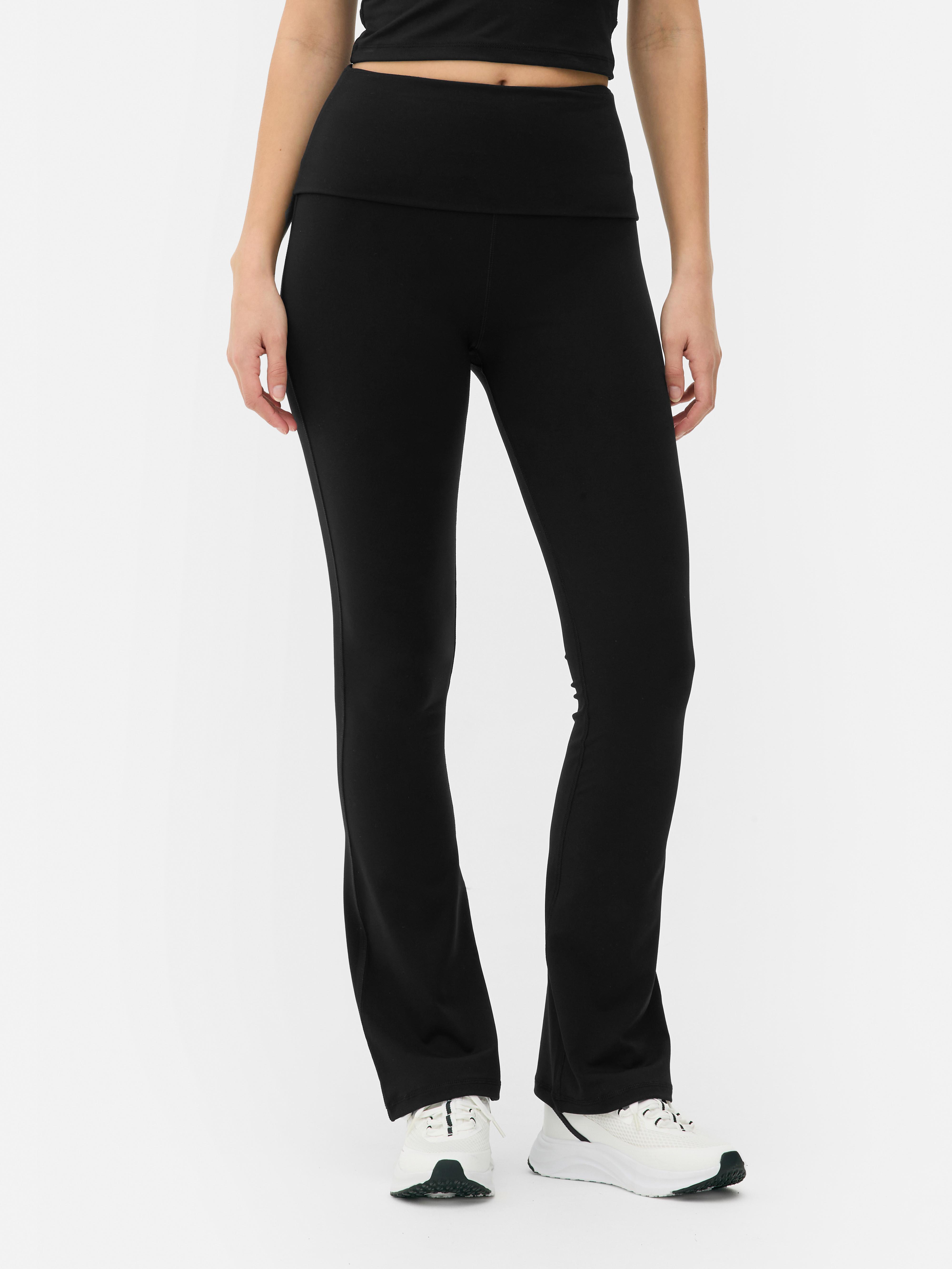Leggings da yoga ripiegati