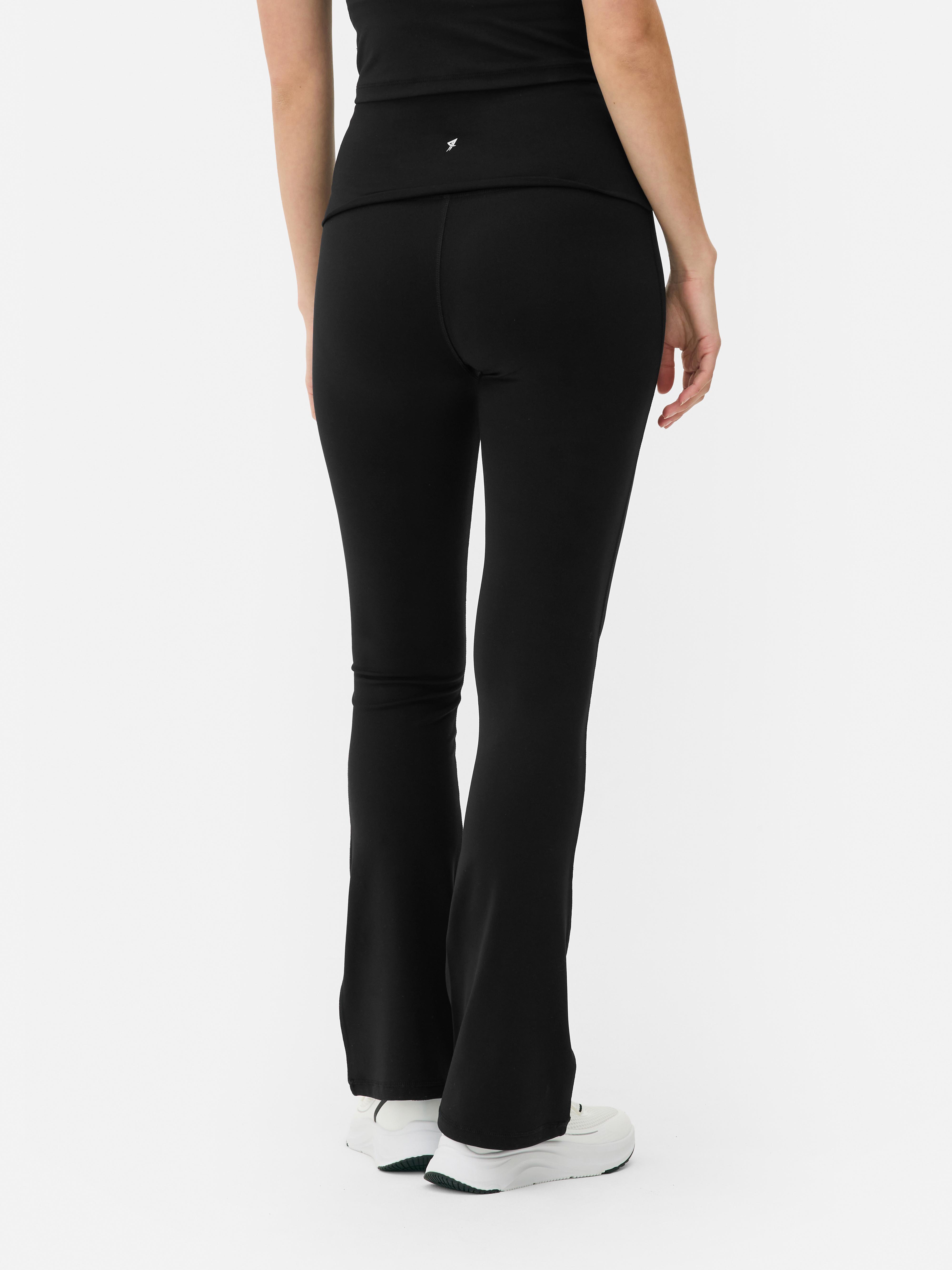Leggings da yoga ripiegati