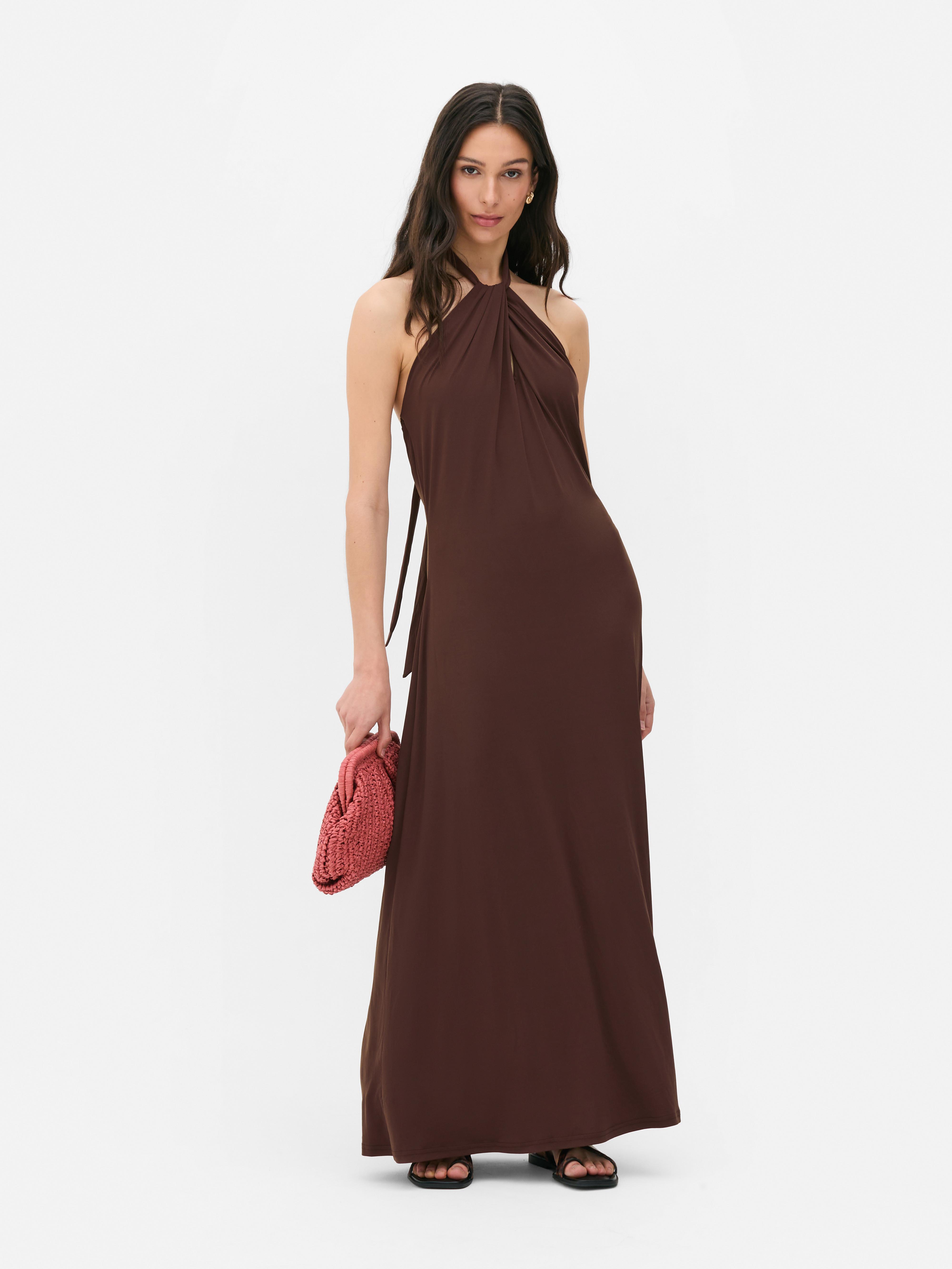 Robe longue dos-nu Paula Echevarria