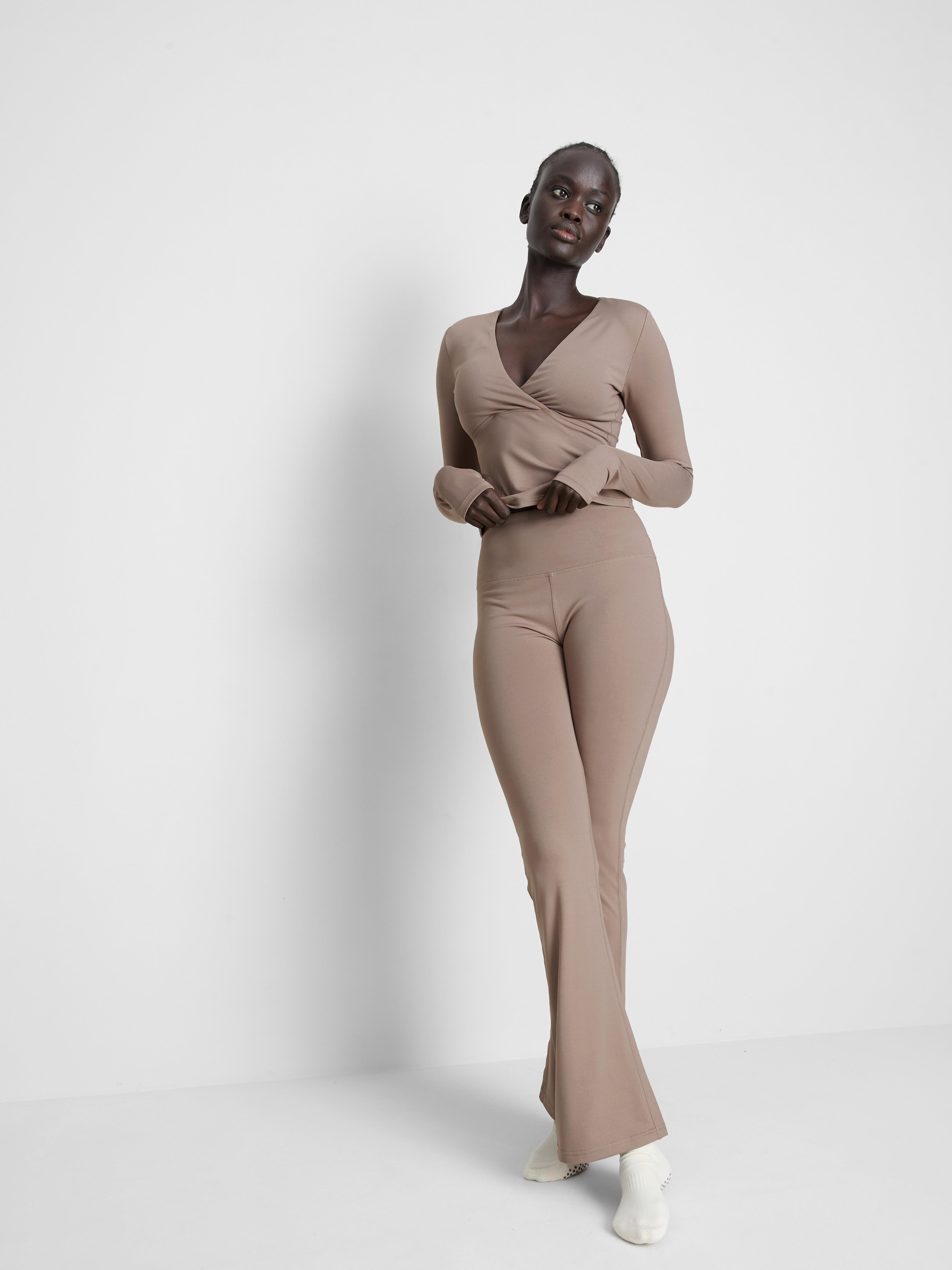 Women's Stone High-Waisted Yoga Leggings