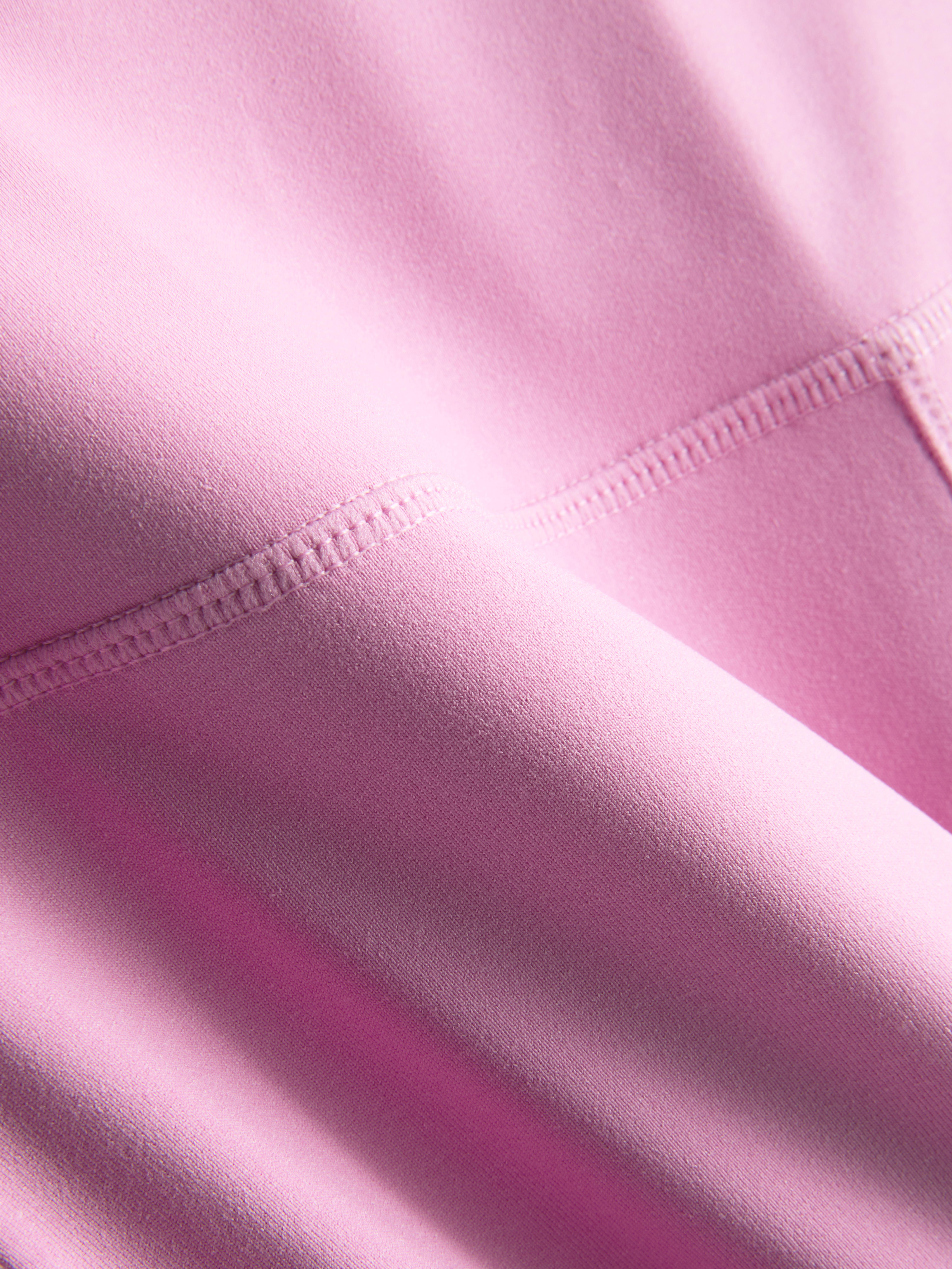 Women's Light Pink High-Waisted Yoga Leggings