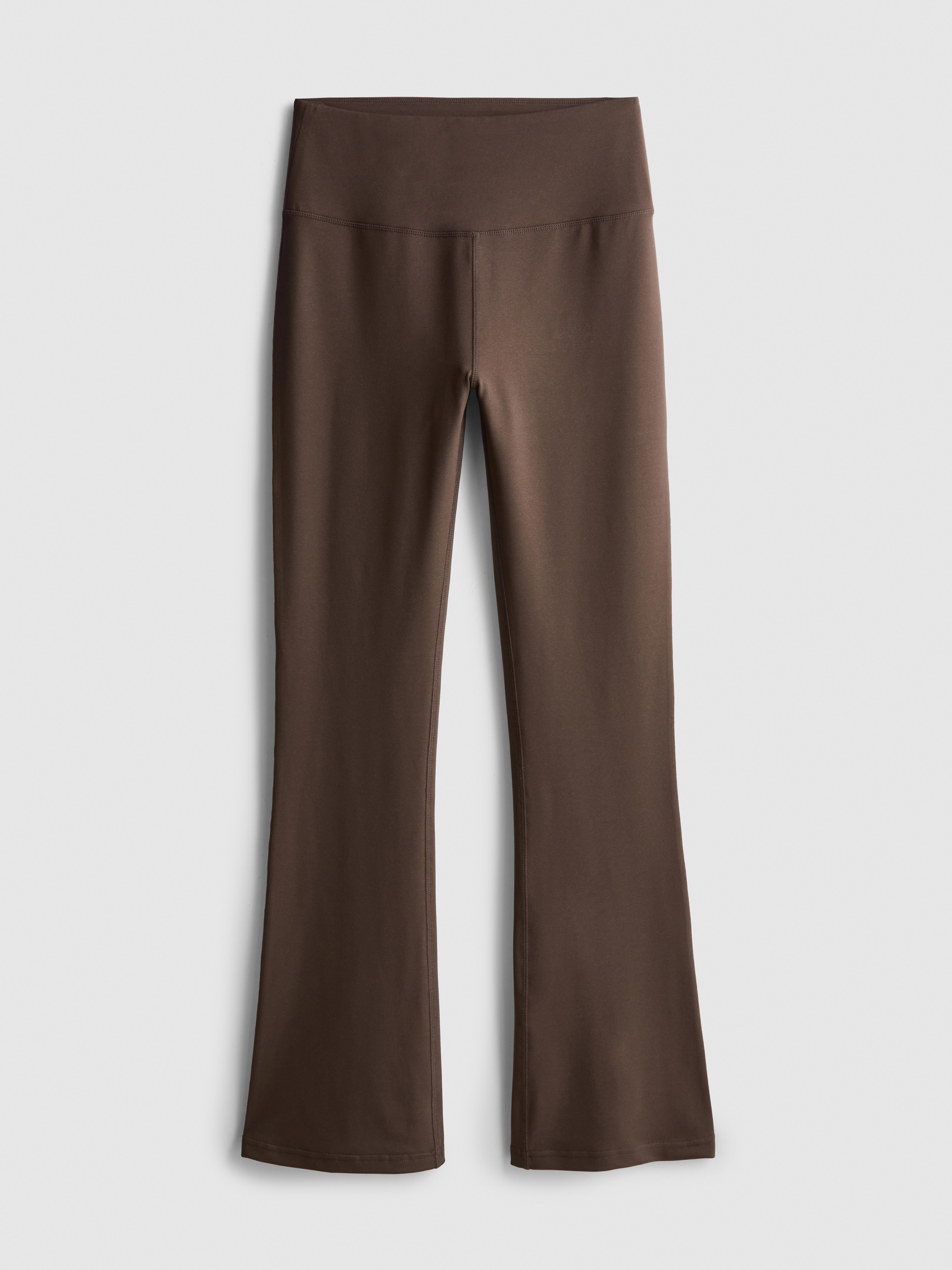 Women's Chocolate High-Waisted Yoga Leggings