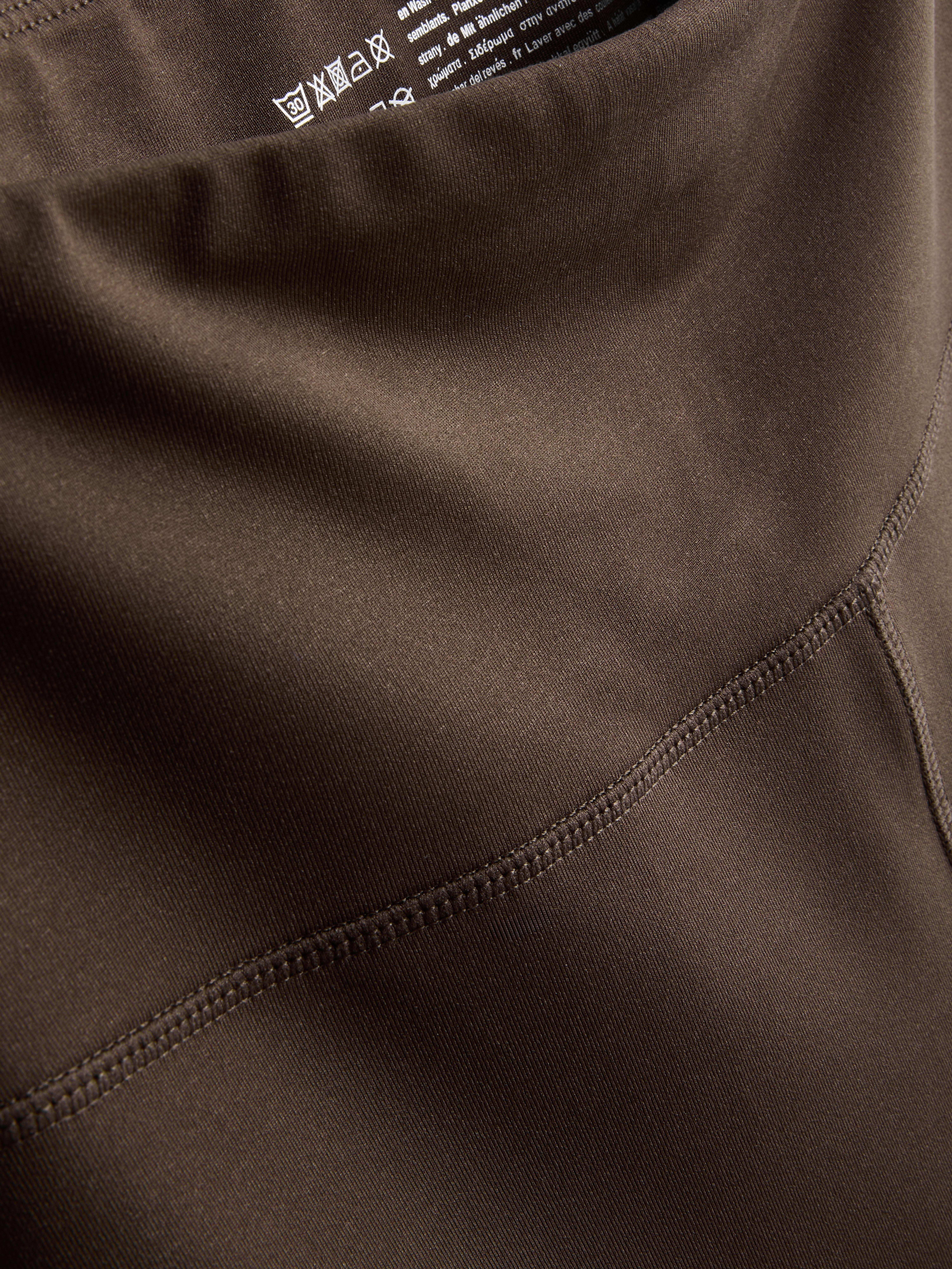 Women's Chocolate High-Waisted Yoga Leggings