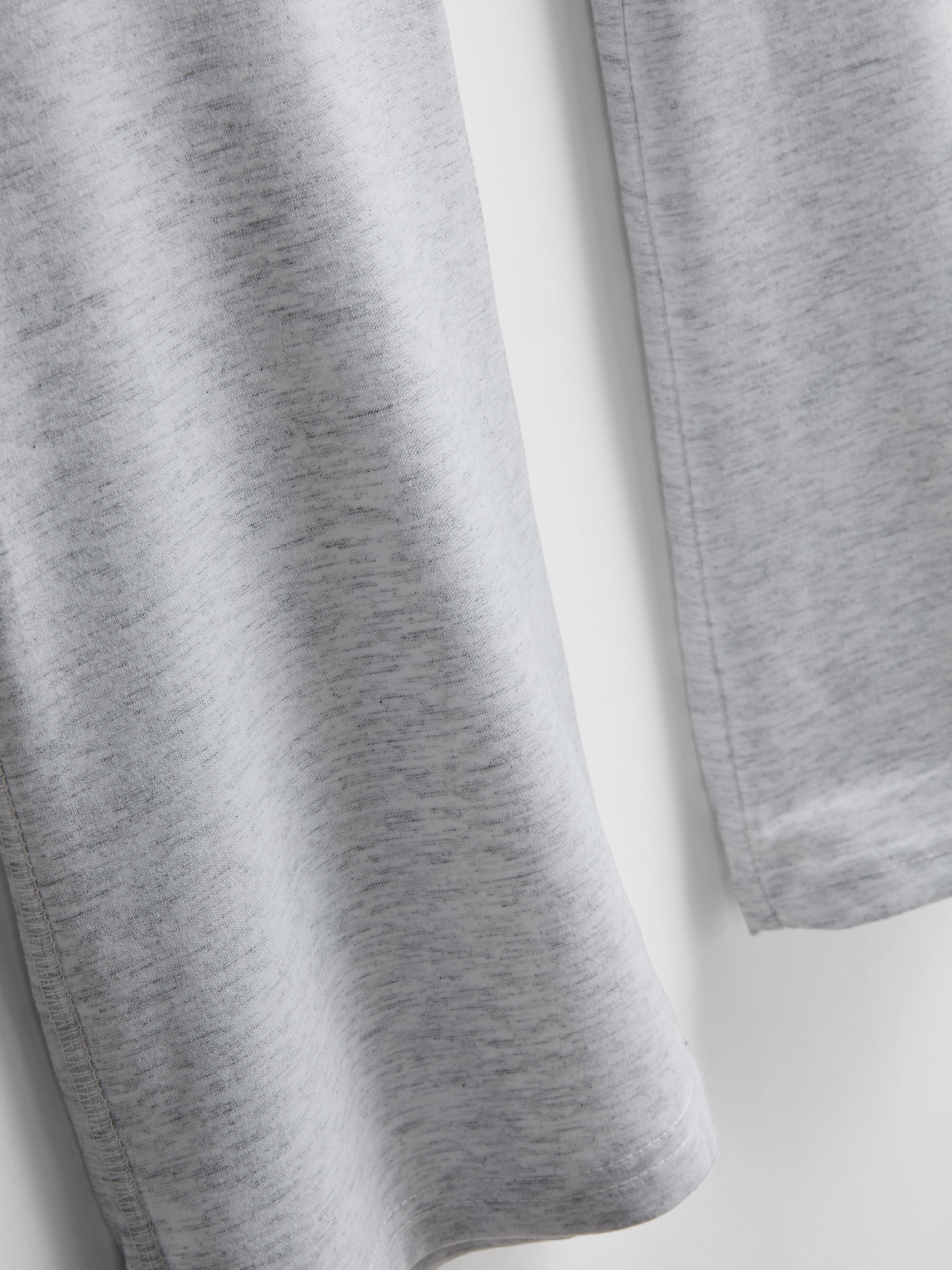 Women's Gray Heather High-Waisted Yoga Leggings