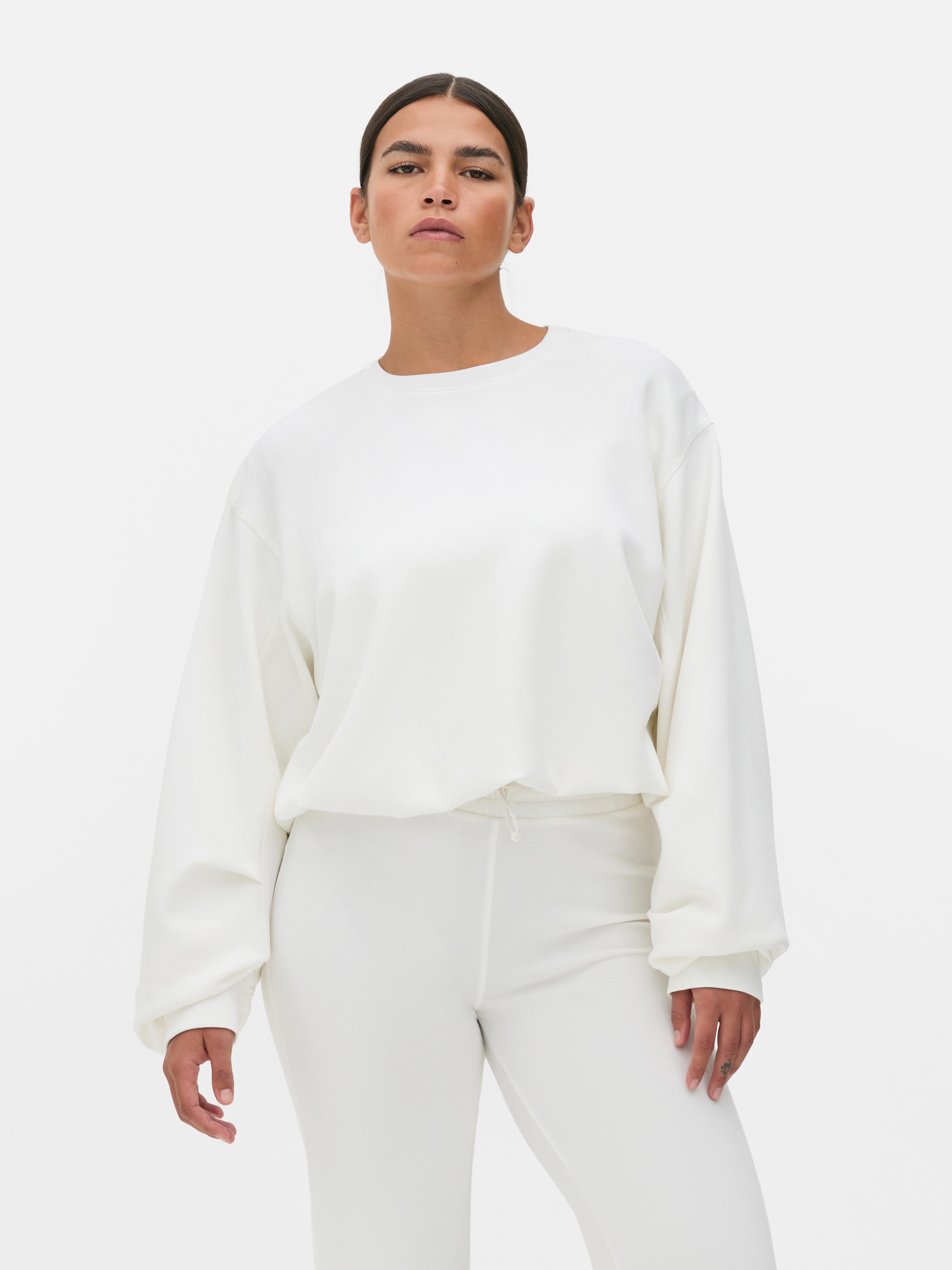 Puff Ball Crew Neck Sweater