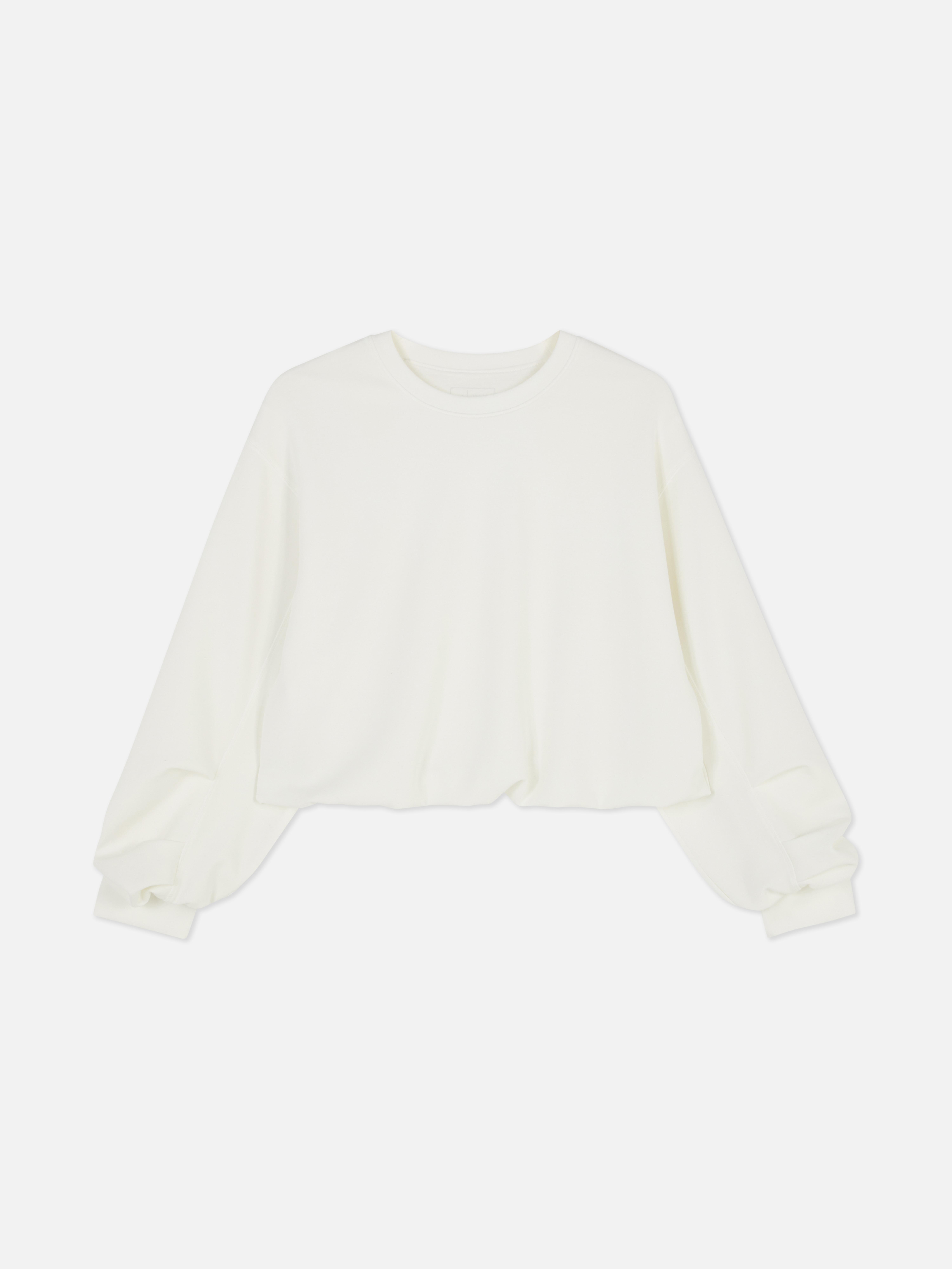 Puff Ball Crew Neck Sweater