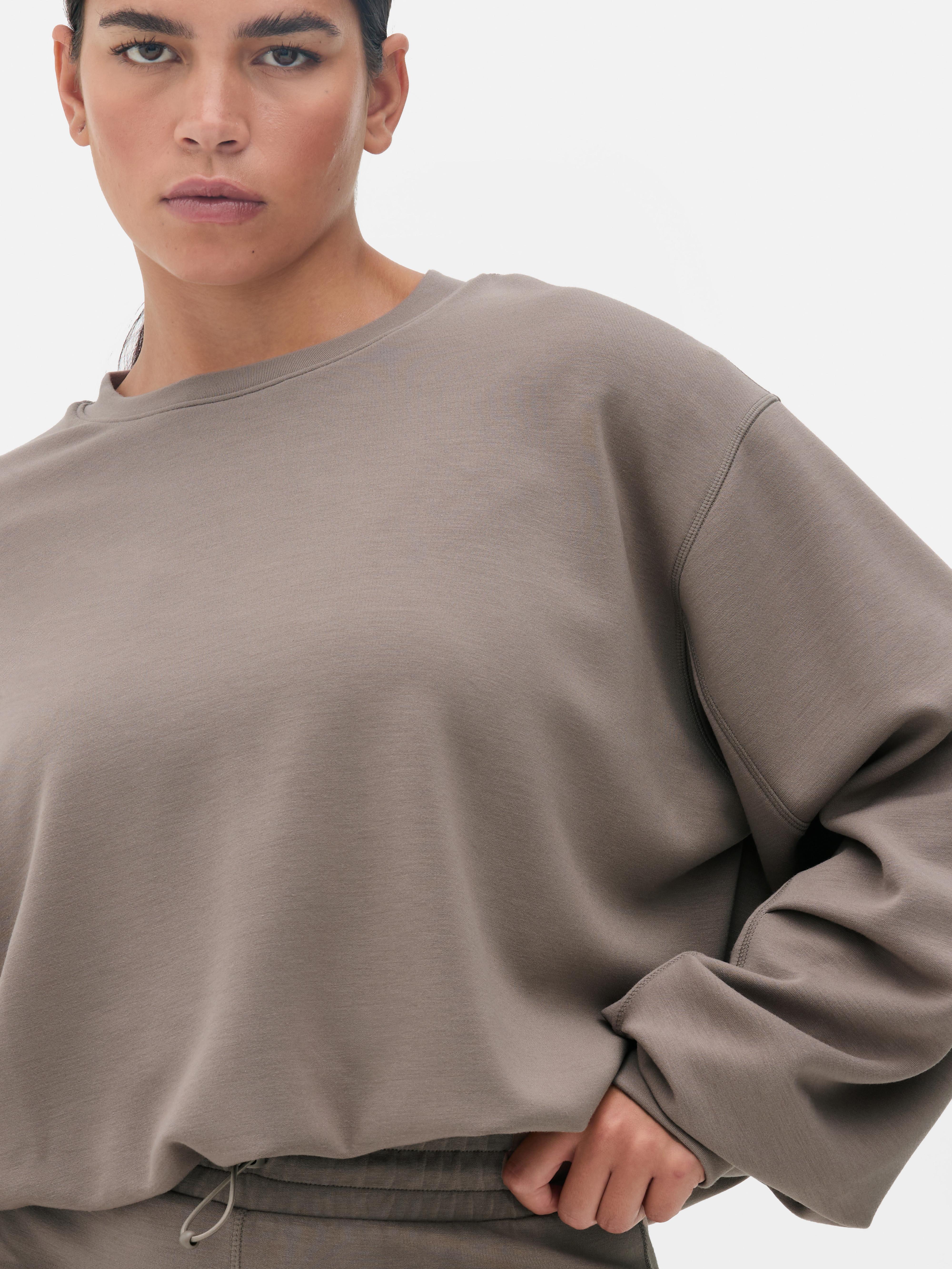 Maglia girocollo a palloncino