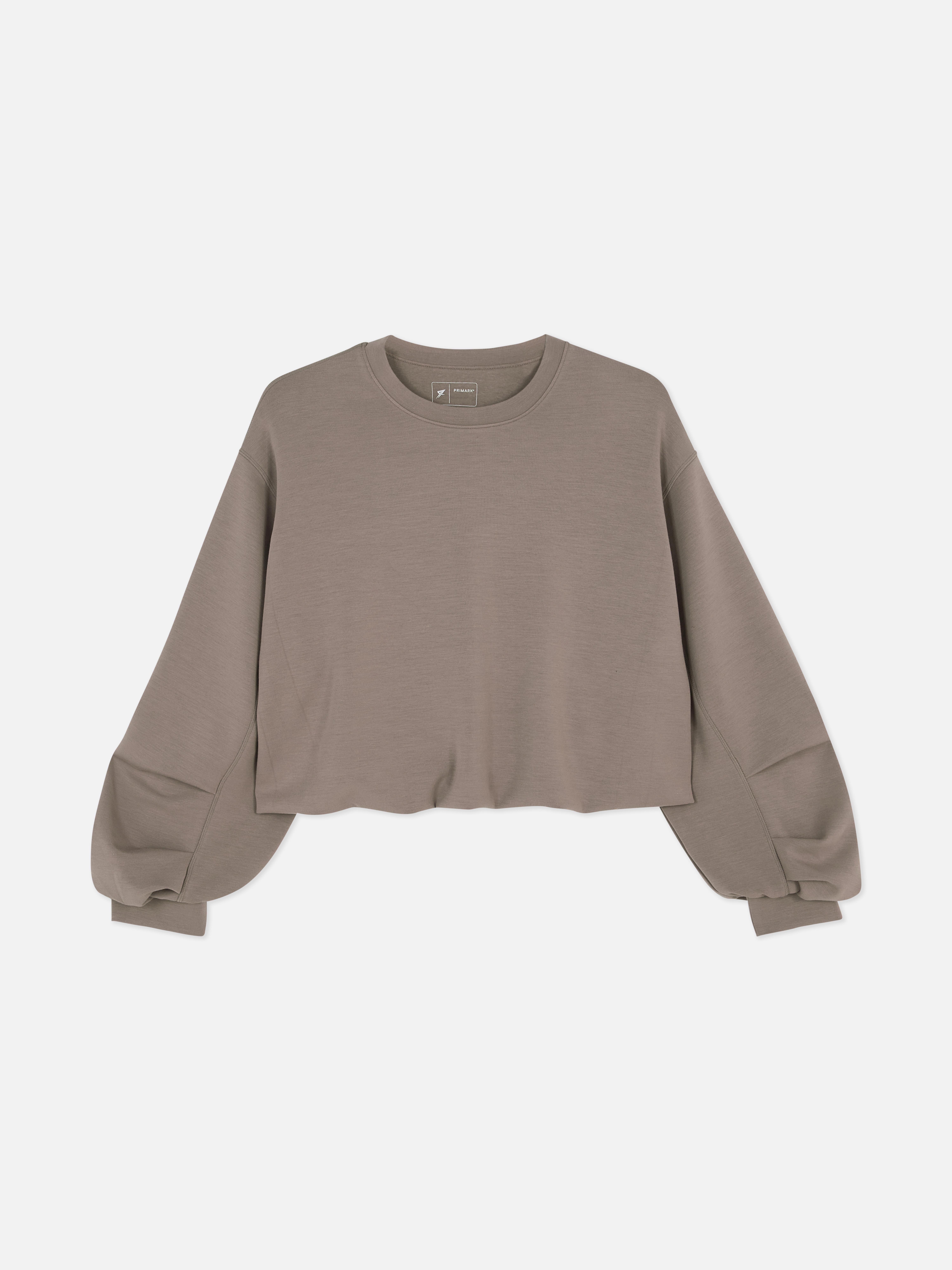 Maglia girocollo a palloncino
