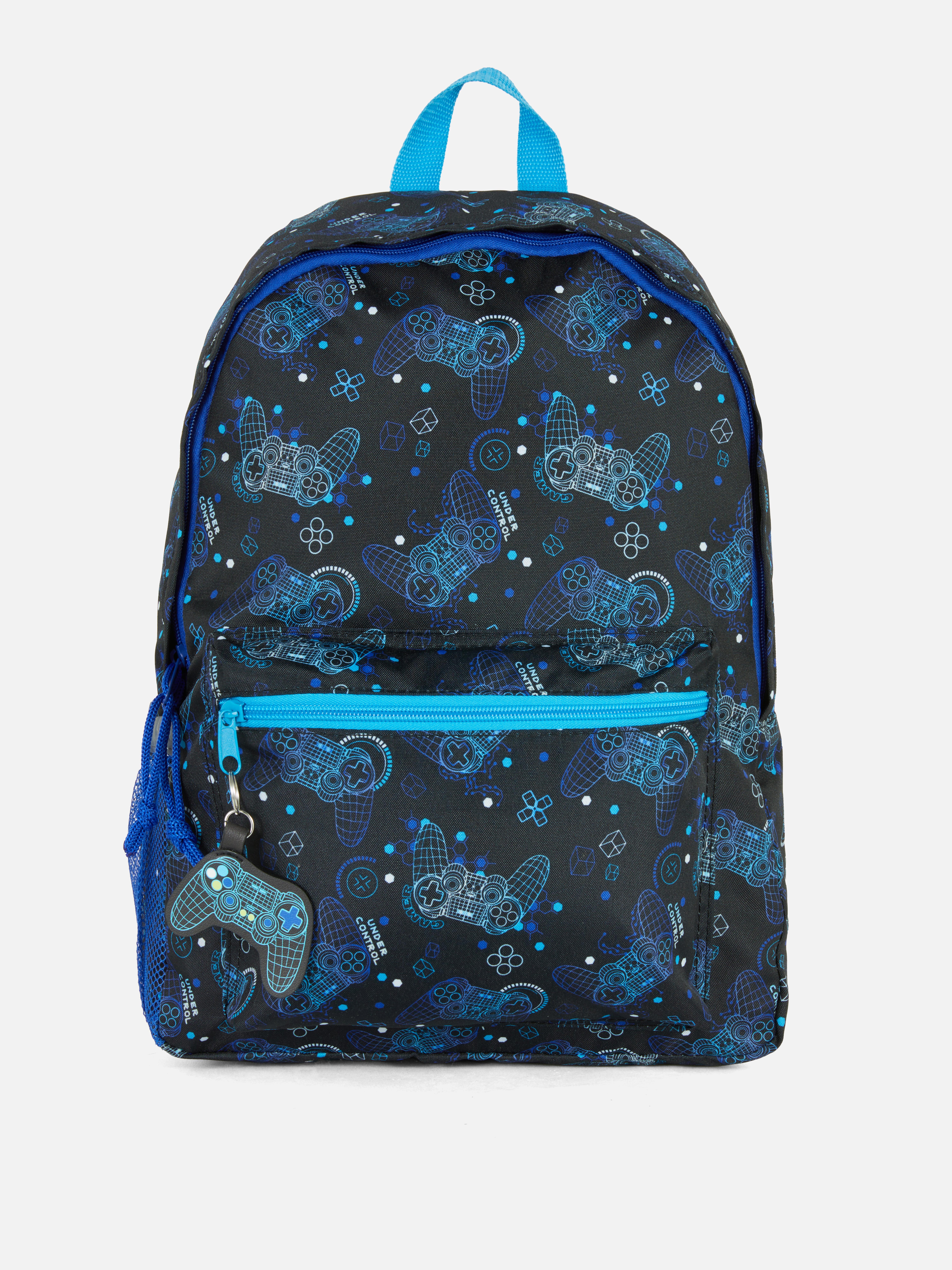 Boys Multi Gaming Graphic Backpack | Primark