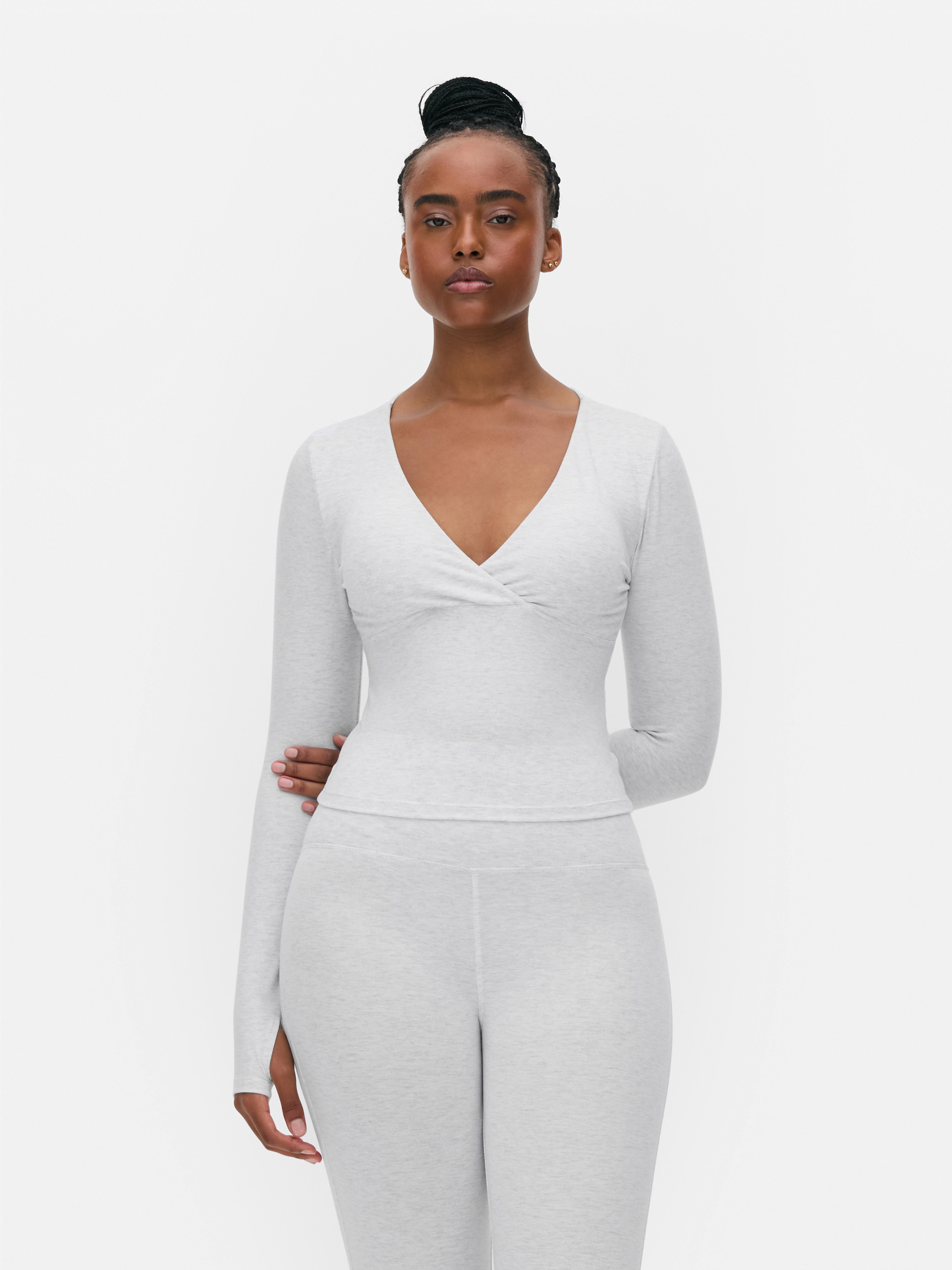 V-Neck Yoga Top