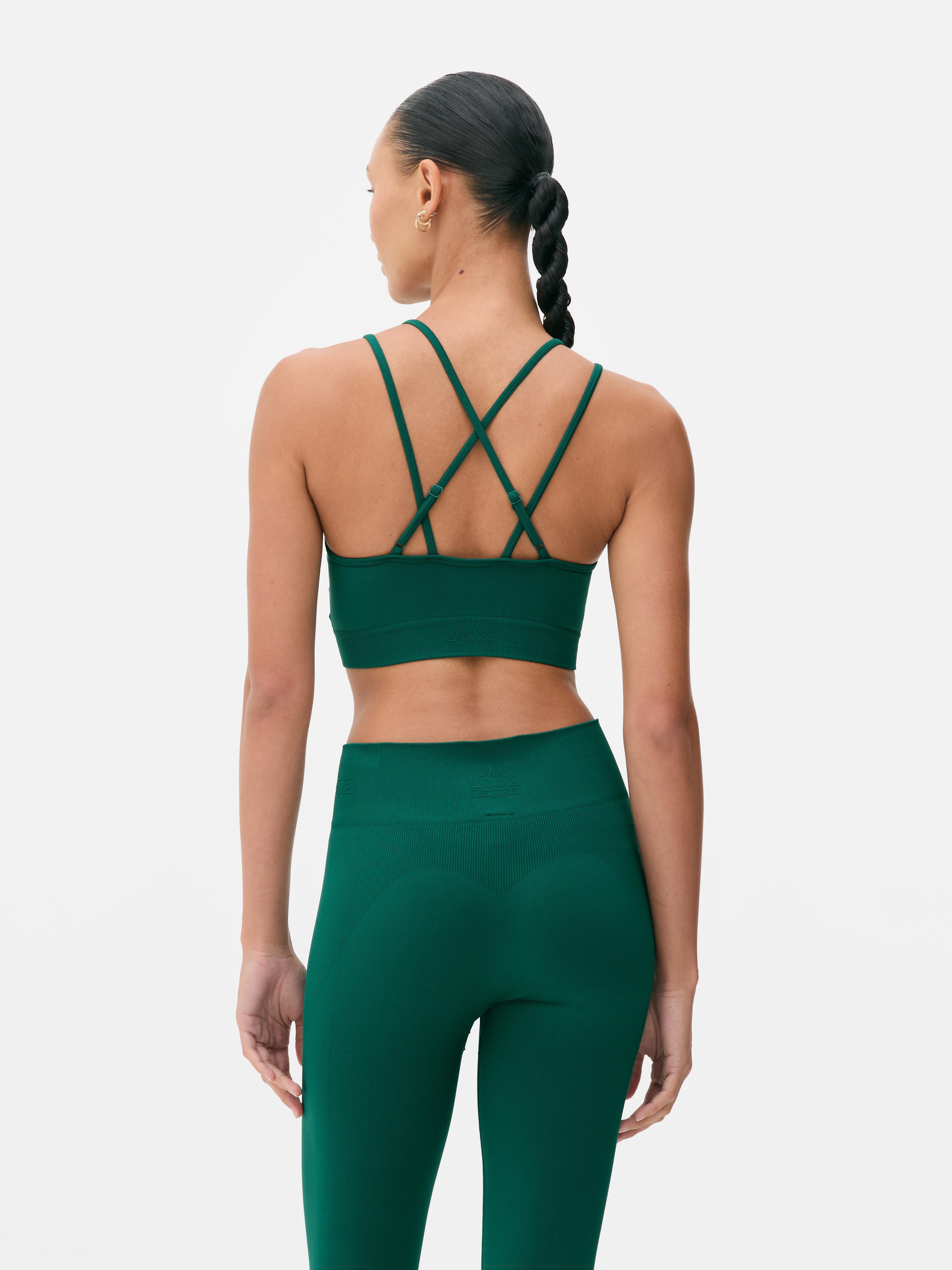 Kappa V-Neck Performance Crop Top