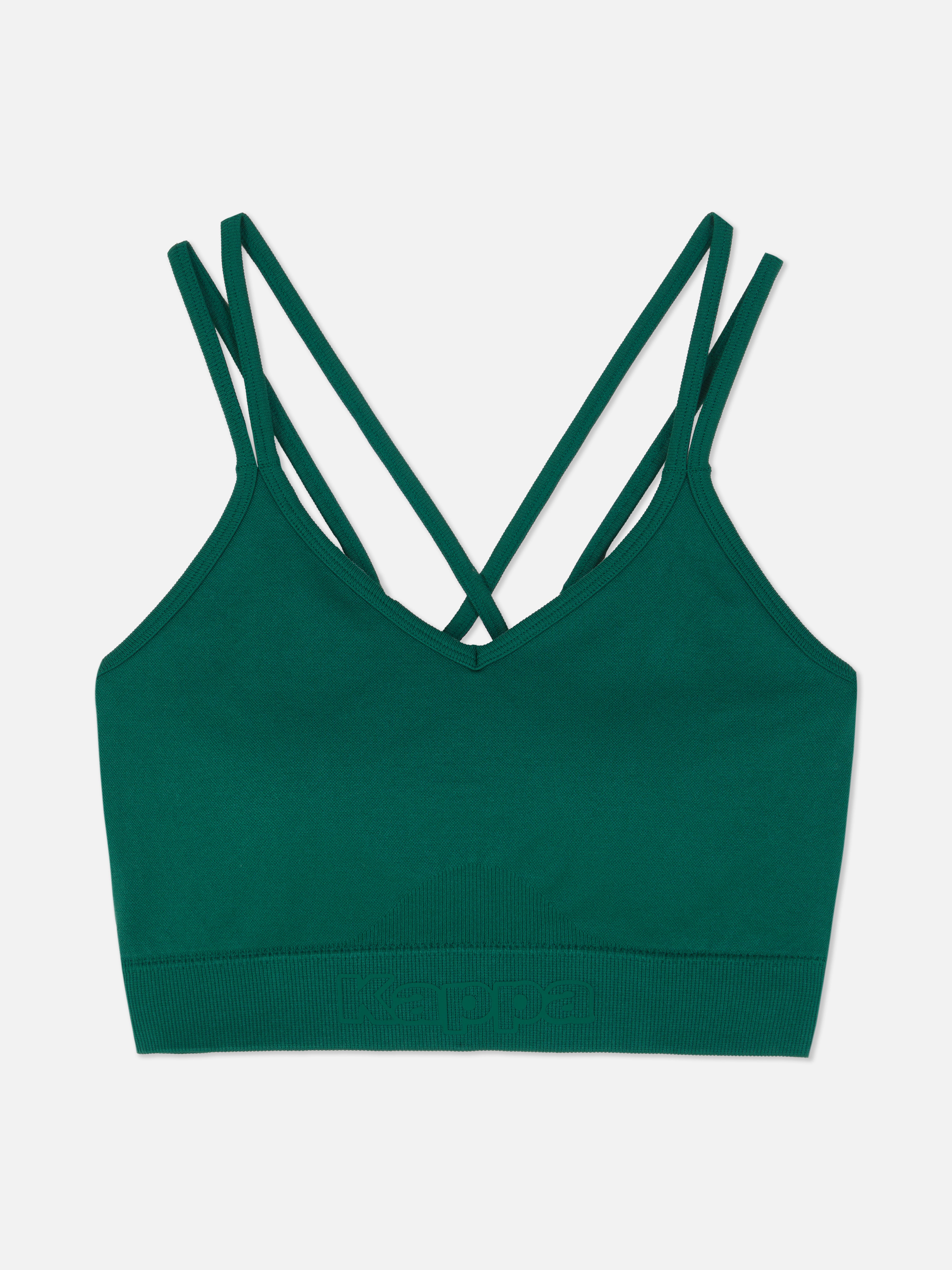 Kappa V-Neck Performance Crop Top