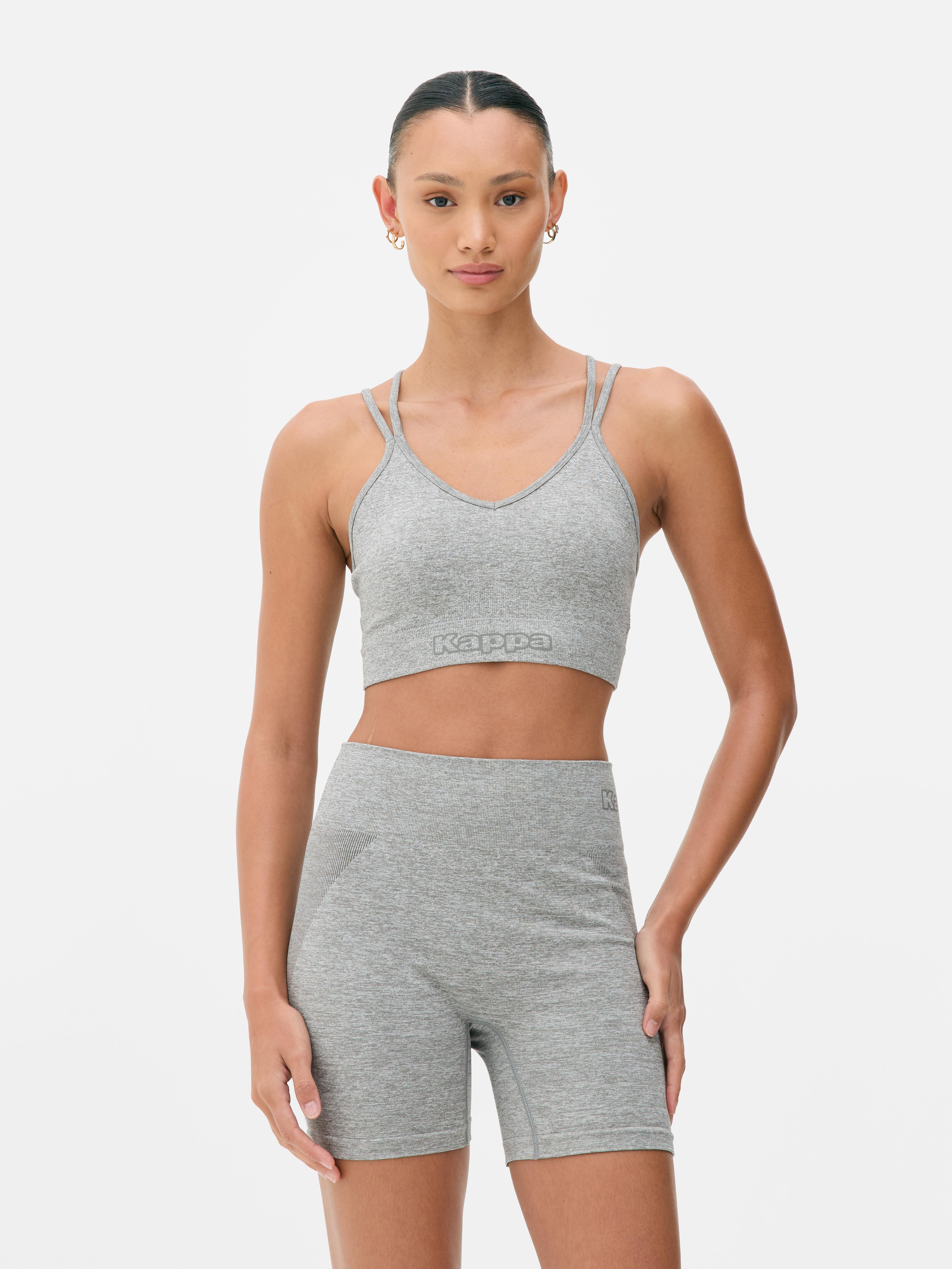 Kappa V-Neck Performance Crop Top