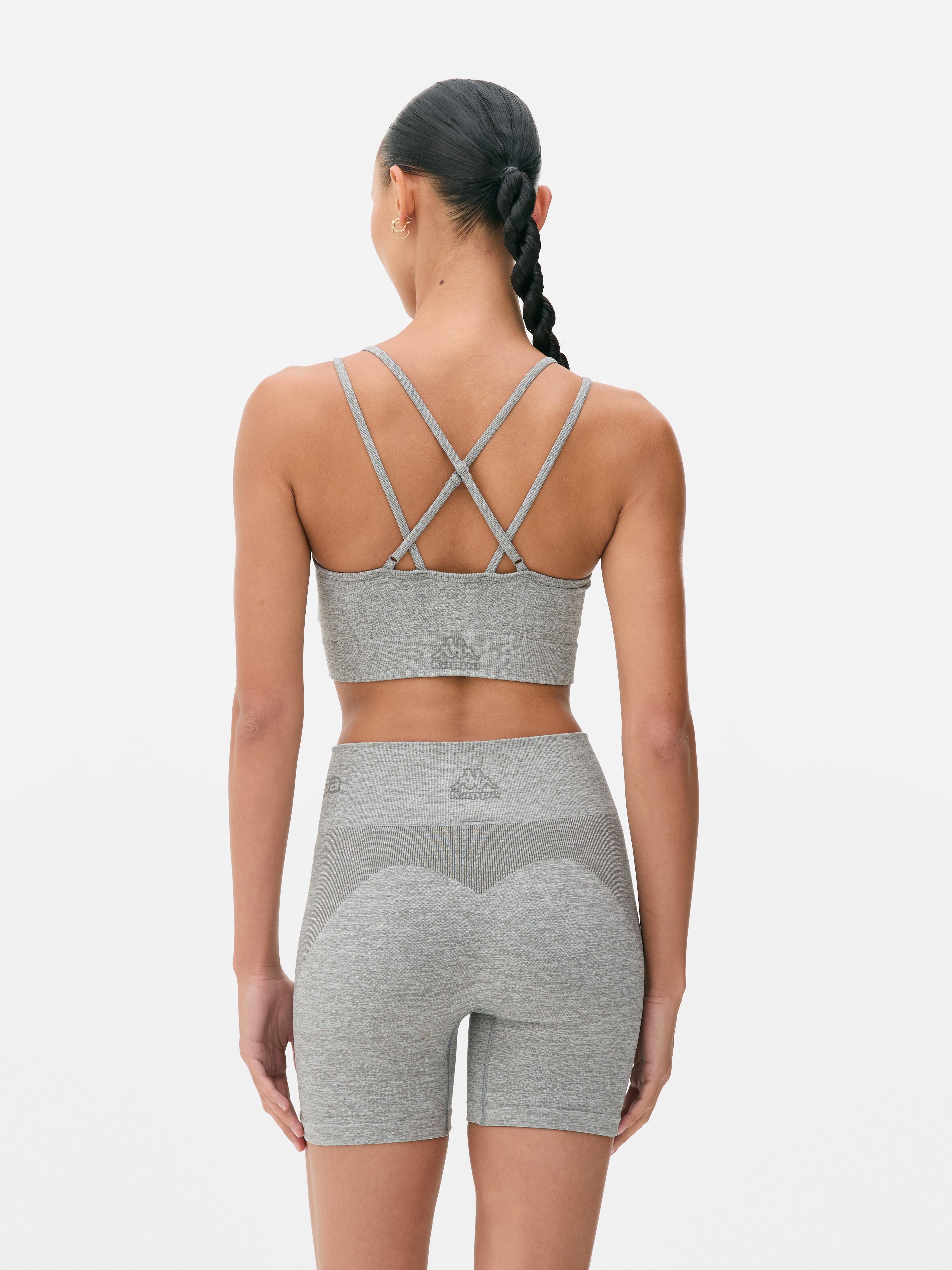 Kappa V-Neck Performance Crop Top