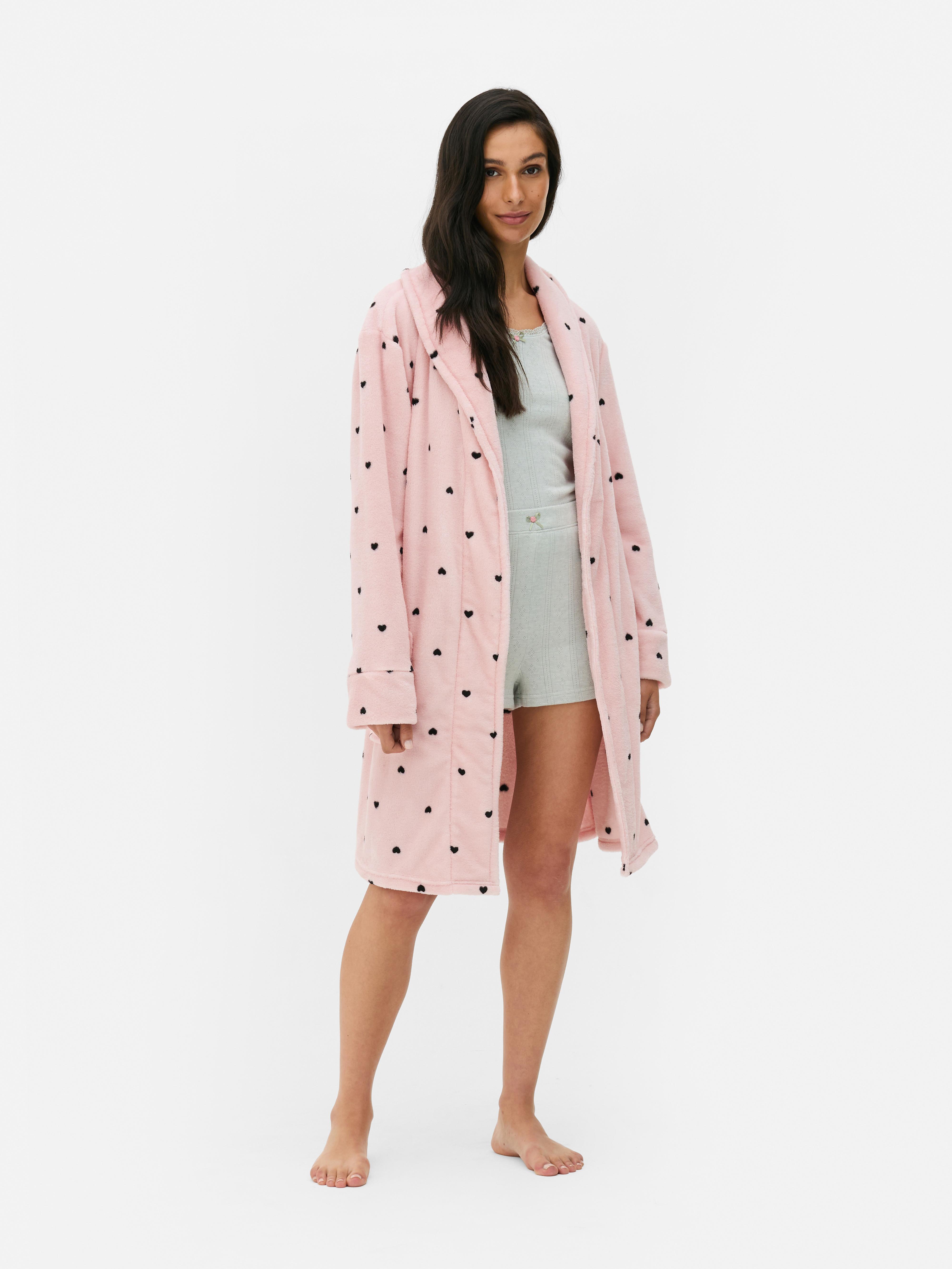 Mid Length Fleece Robe