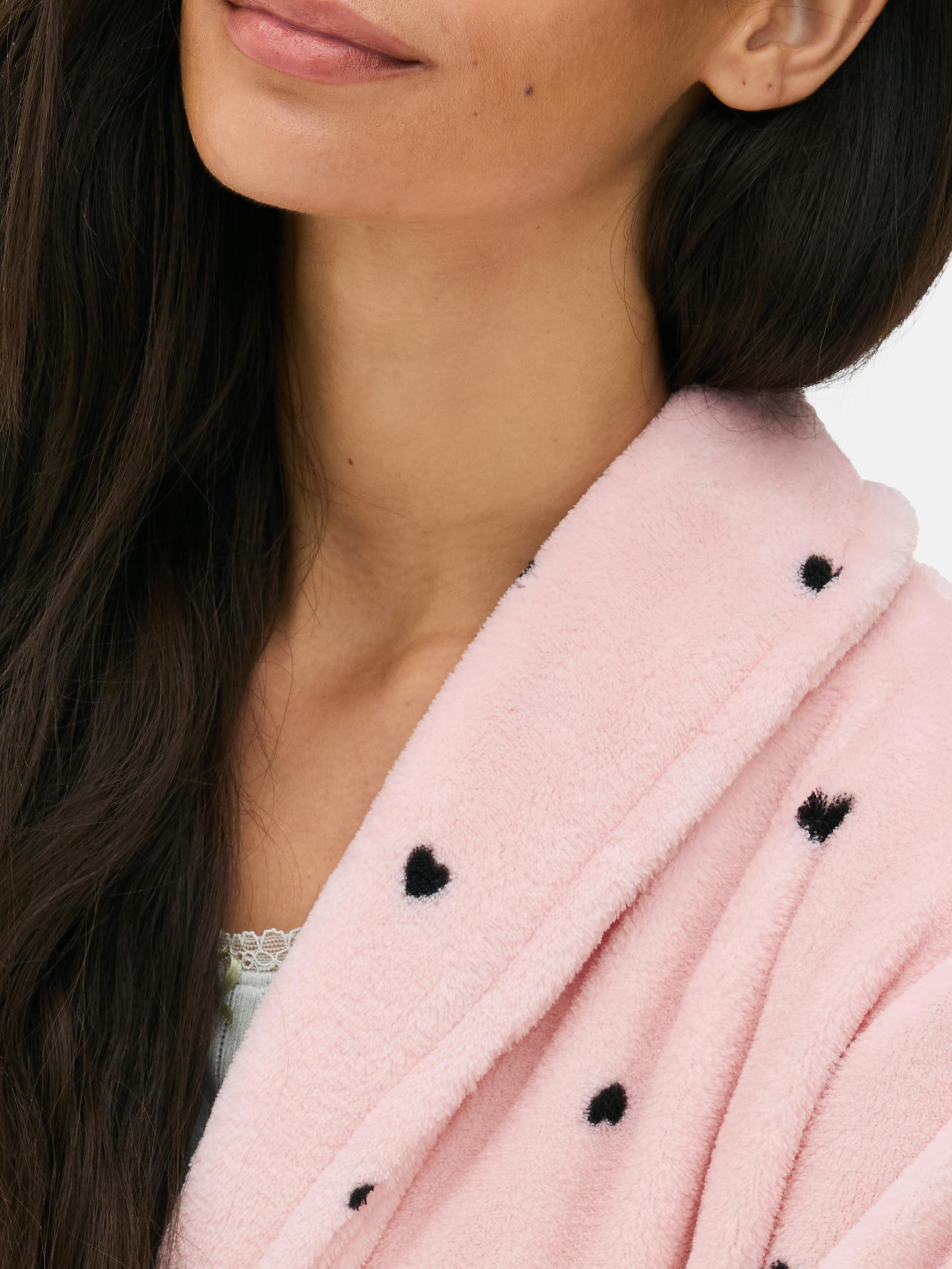 Mid Length Fleece Robe