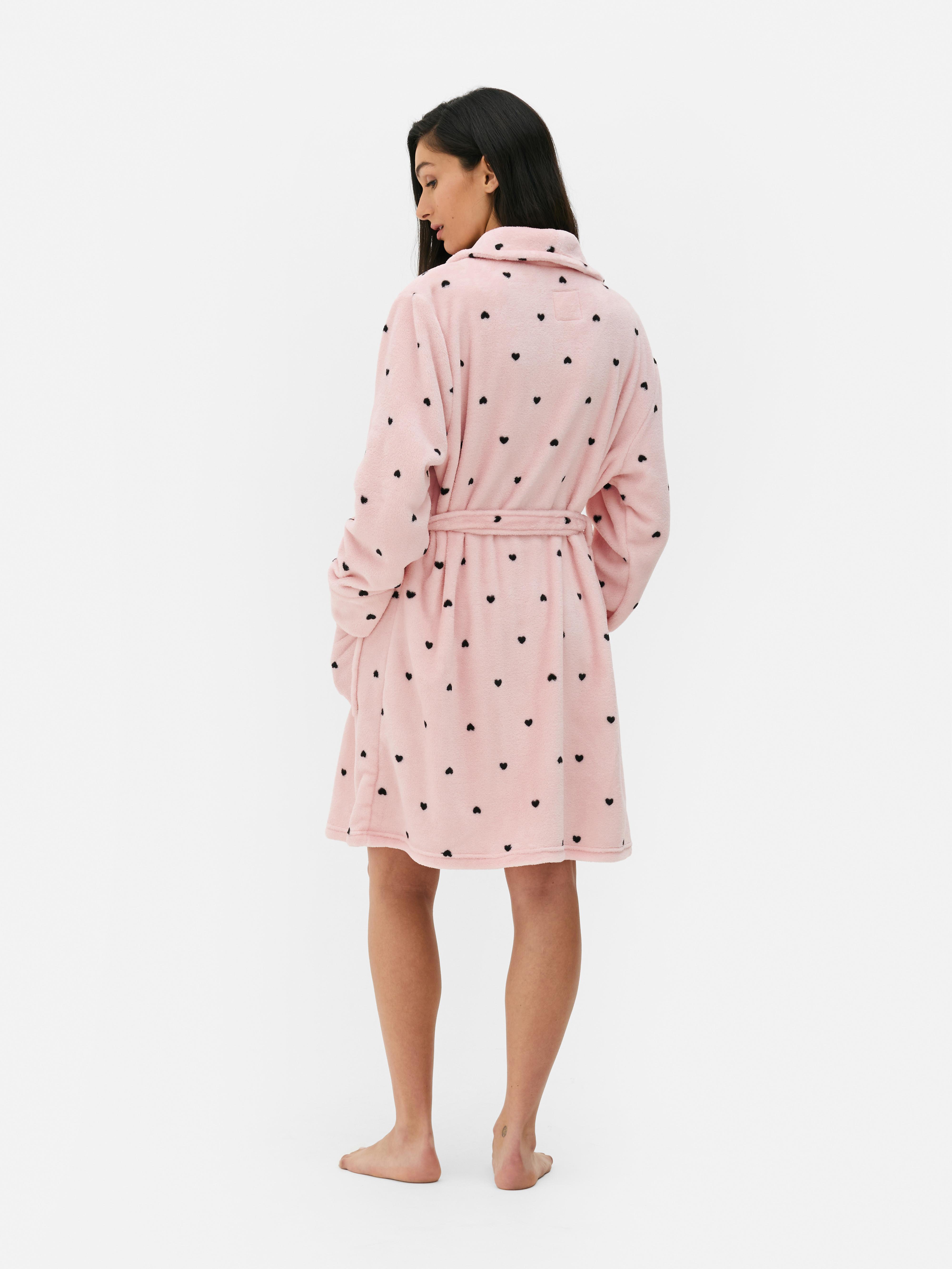 Mid Length Fleece Robe
