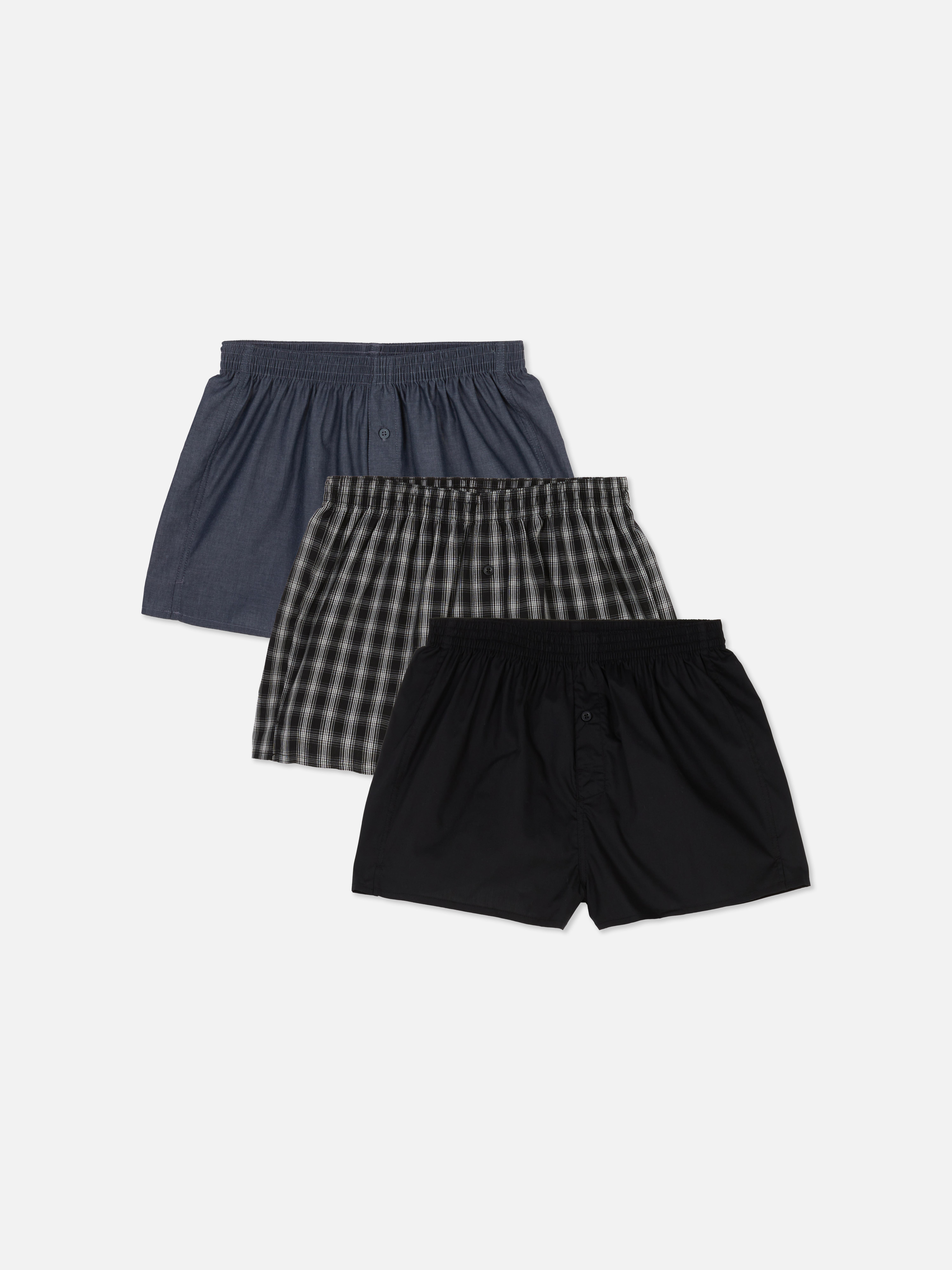 Tkané boxerky, 3 ks