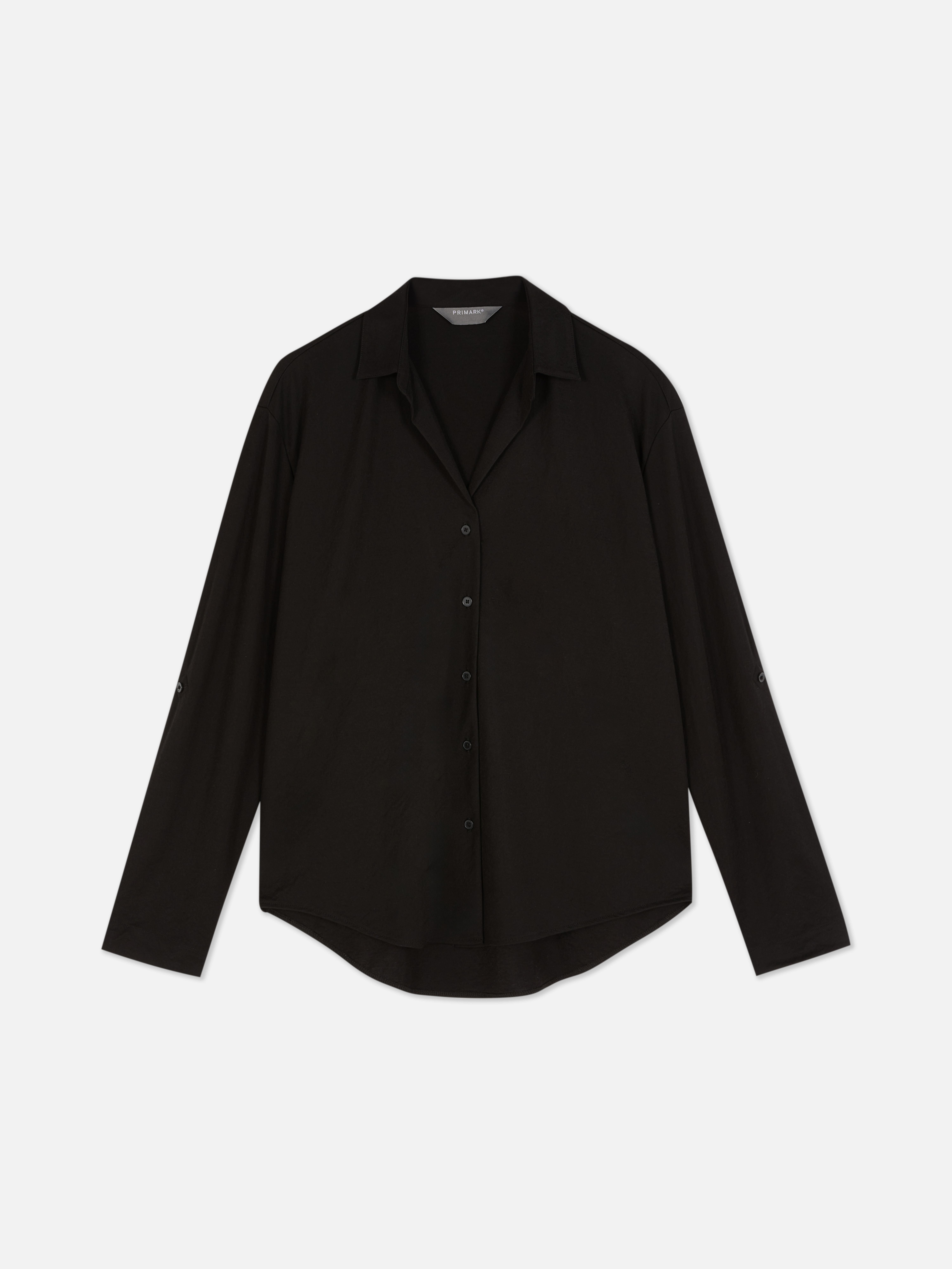 Camisa malha botões
