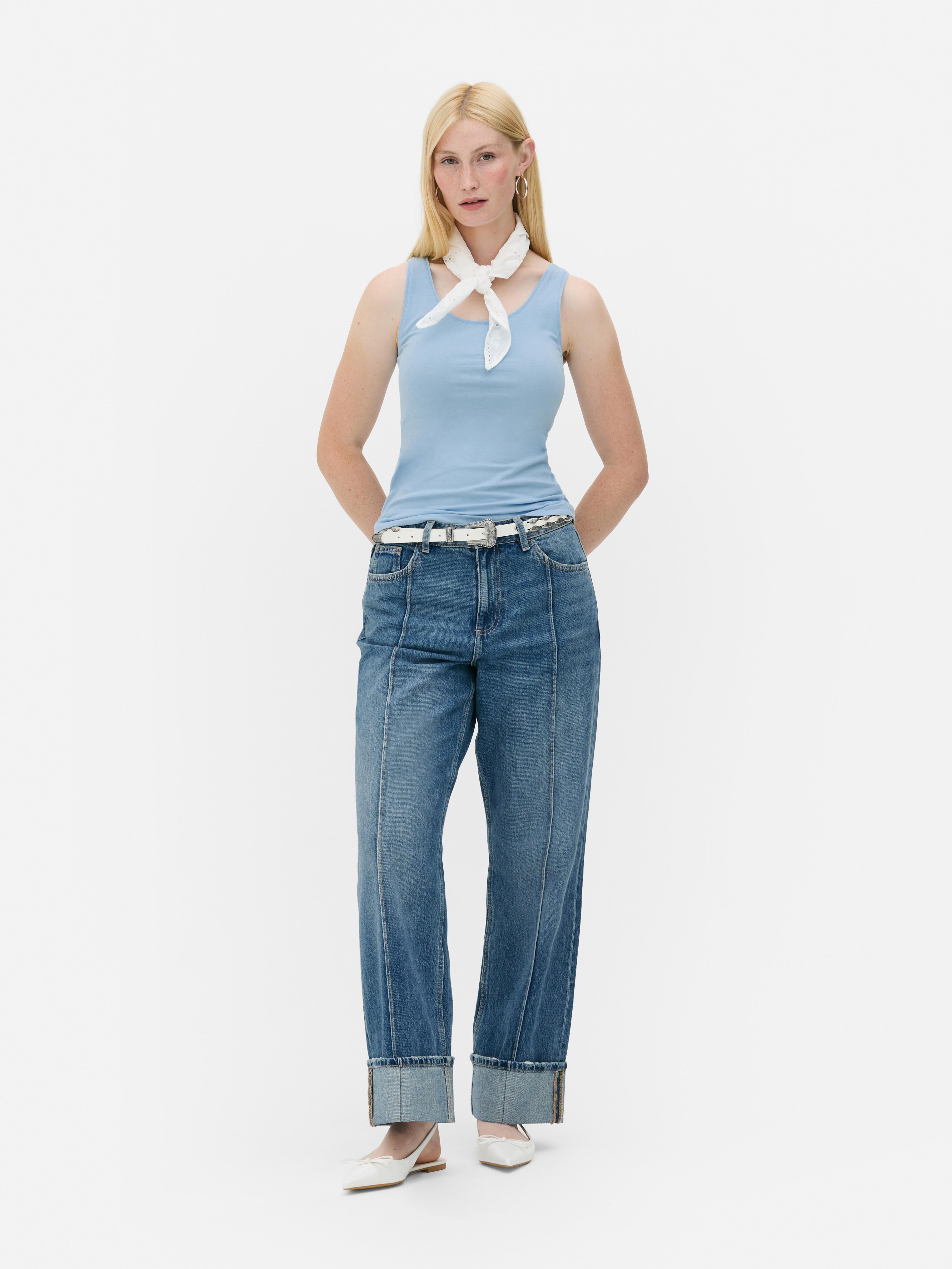 Basic-Top mit Stretch