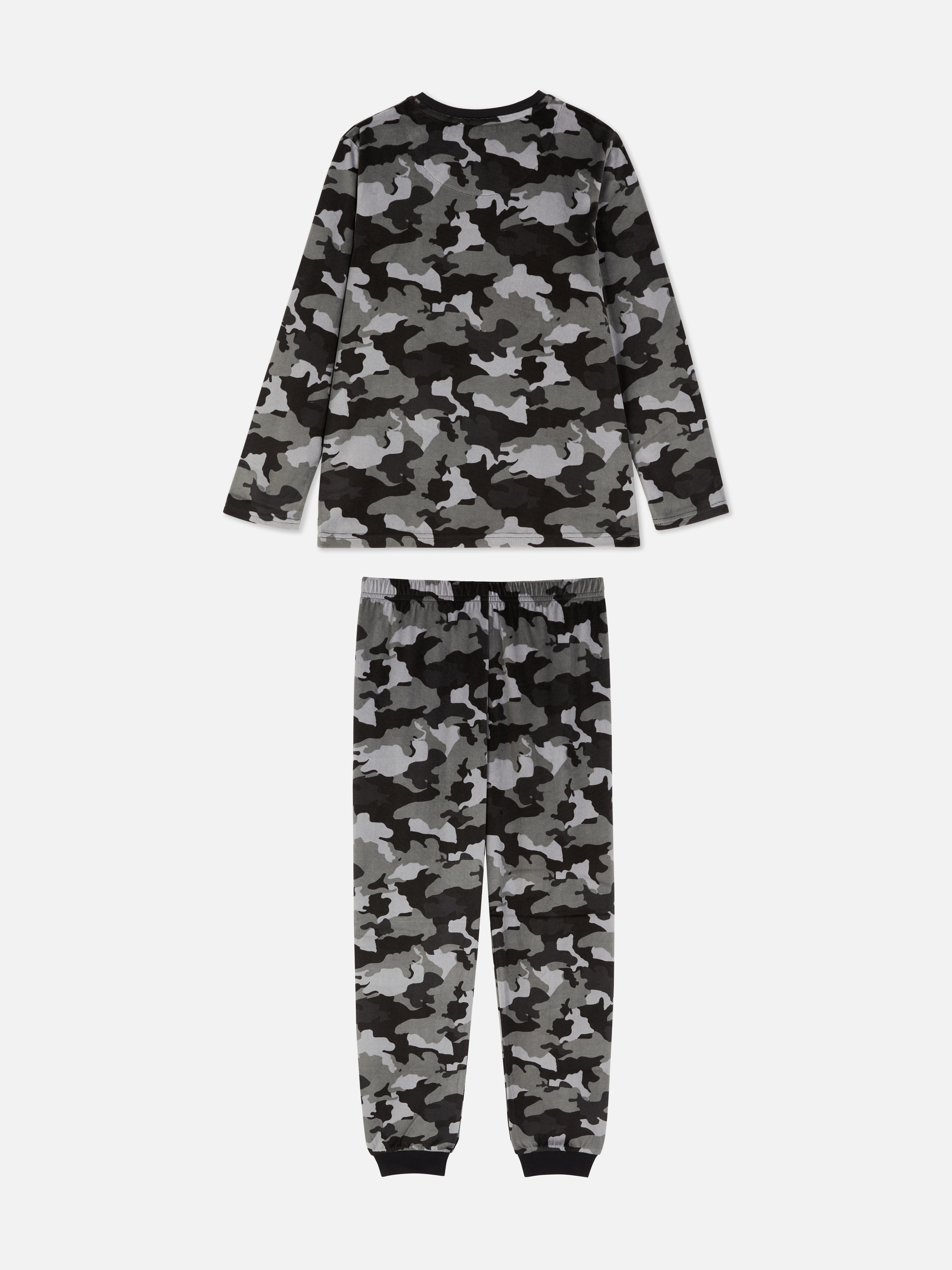7-15yrs | MARVEL Camouflage Cosy Pyjamas