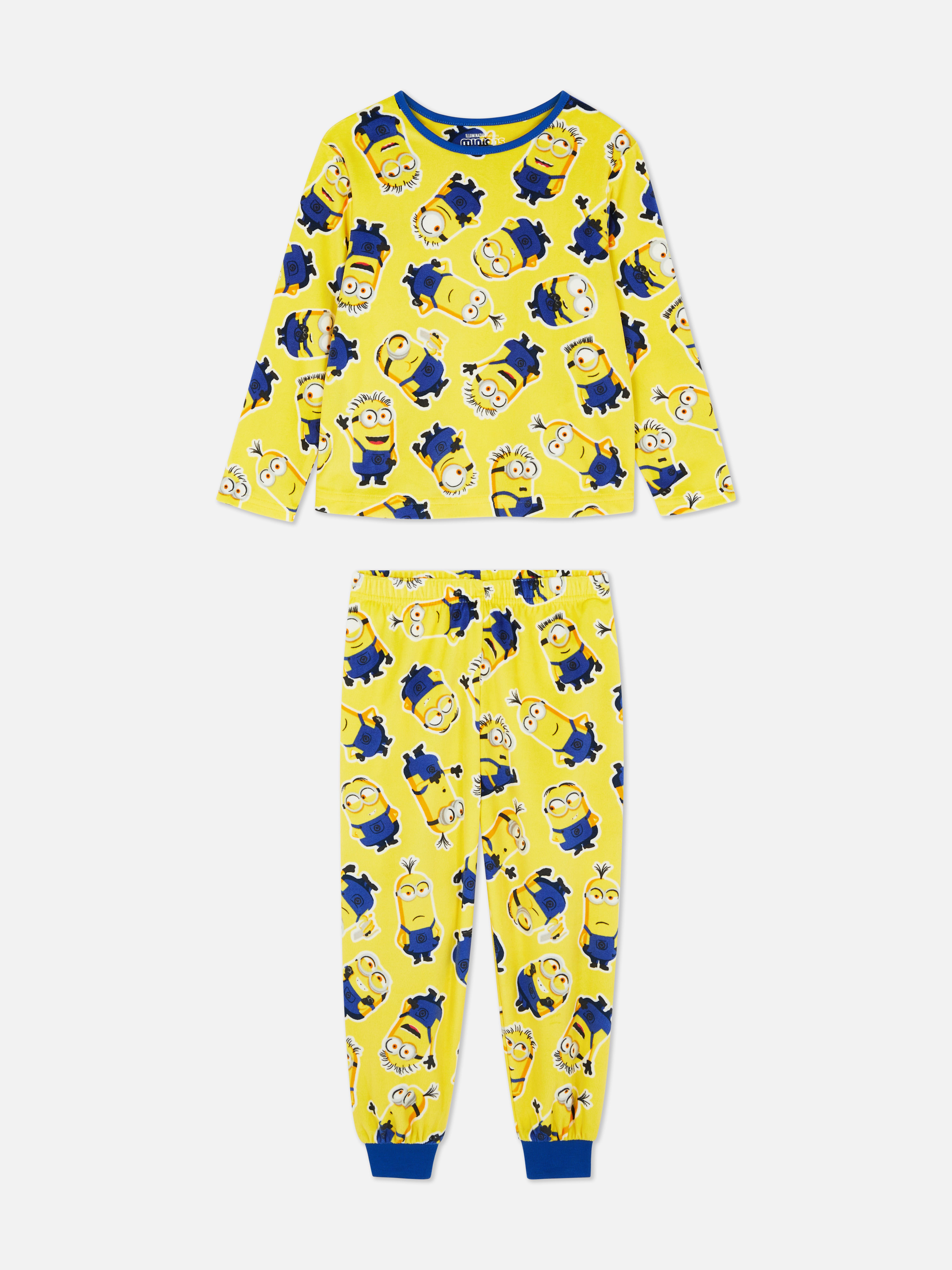 Despicable Me Minions Velour Pyjamas