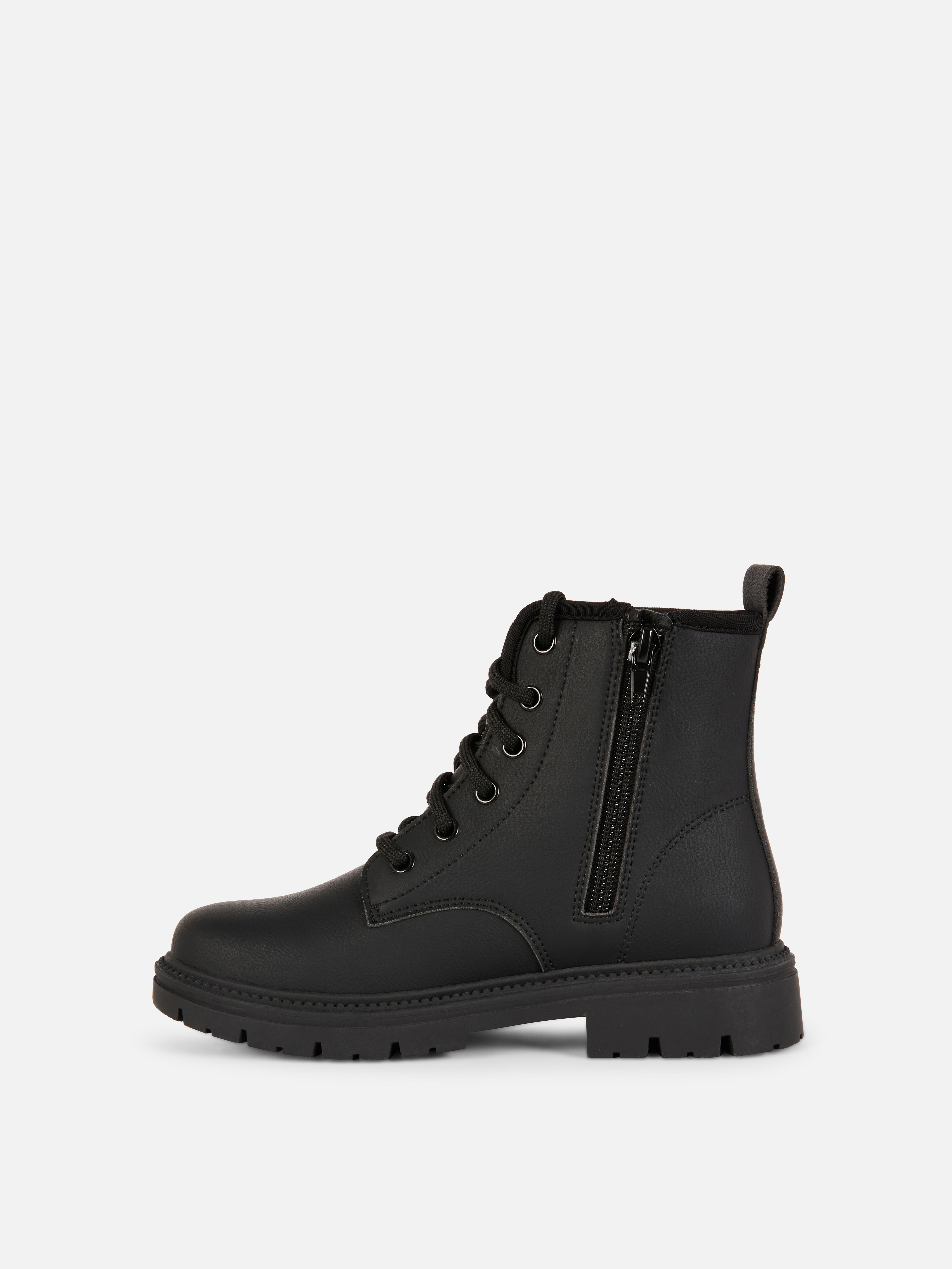 Bottines Tracker à fermeture zippée