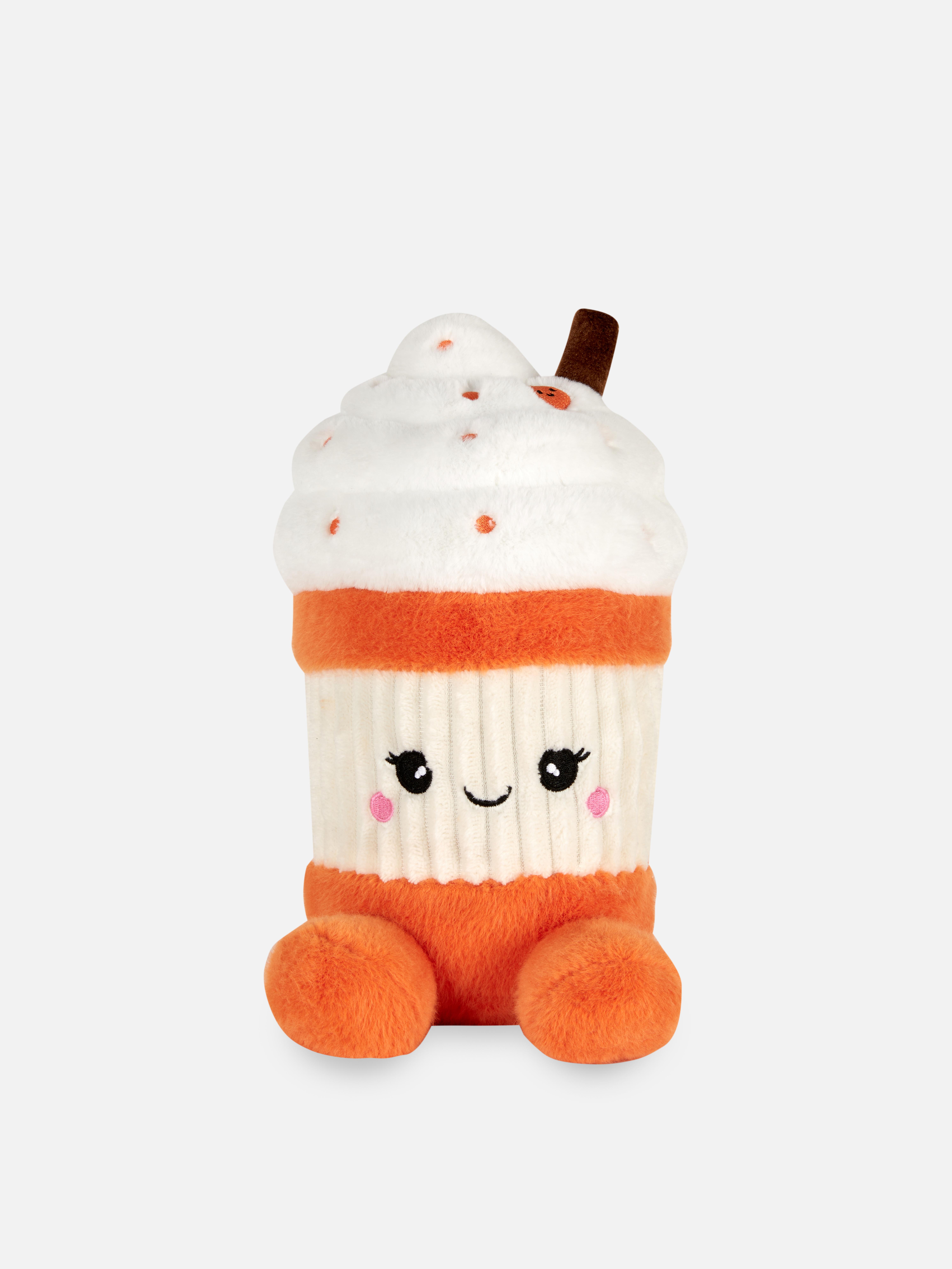 Peluche latte à la citrouille