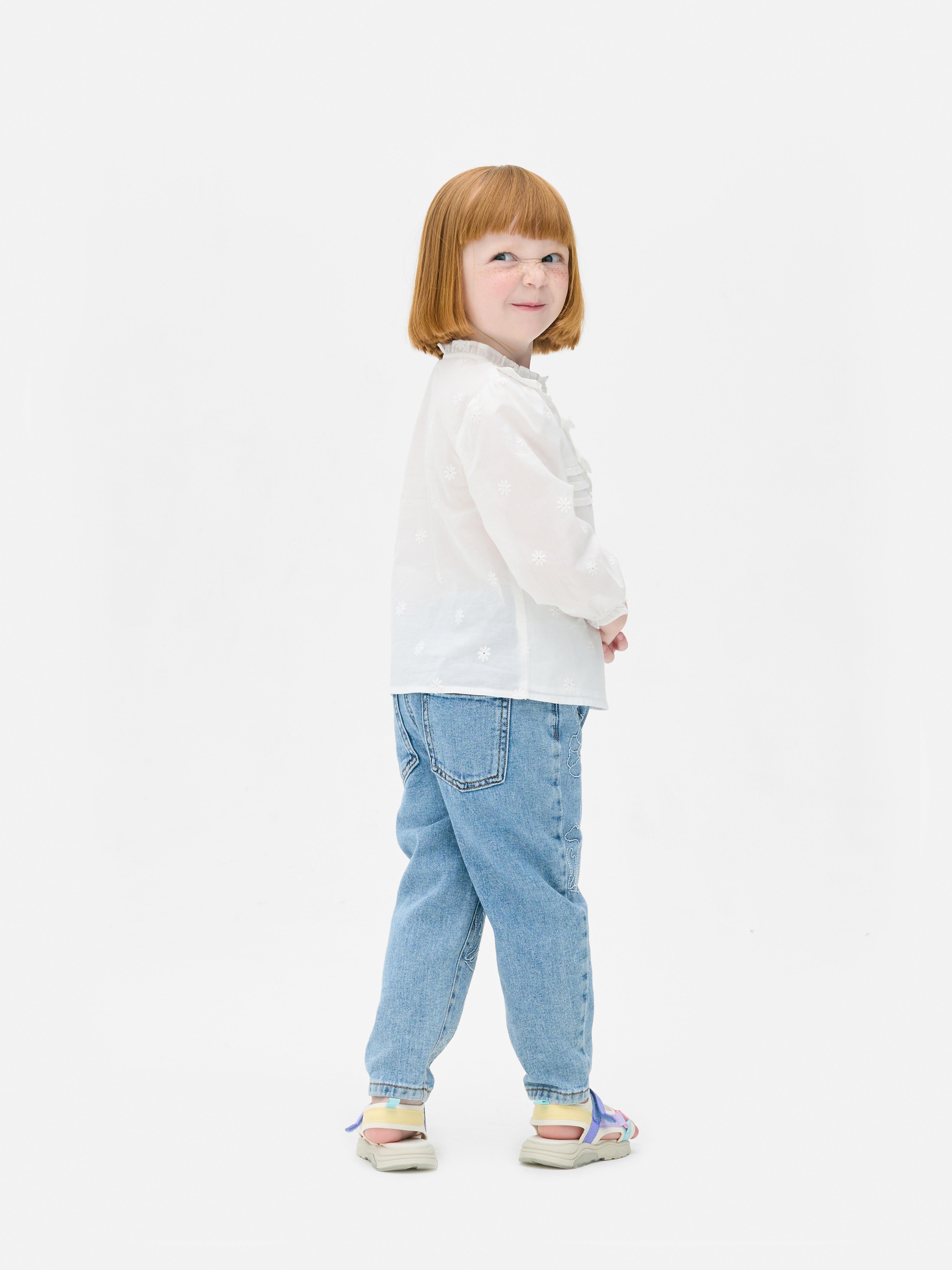 1,5-8 anni | Camicetta con margherite e volant