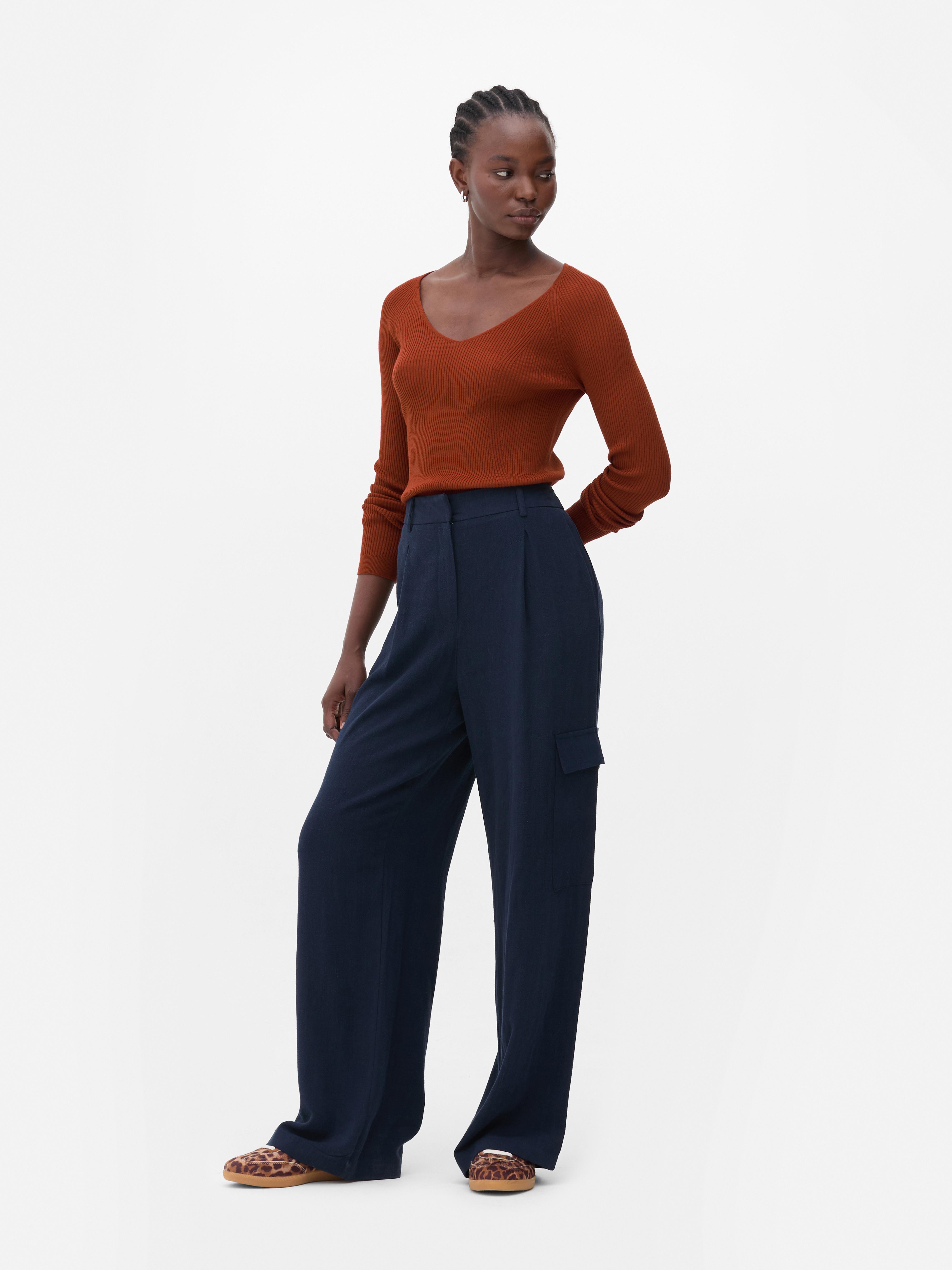 Long Sleeve Ribbed Sweater