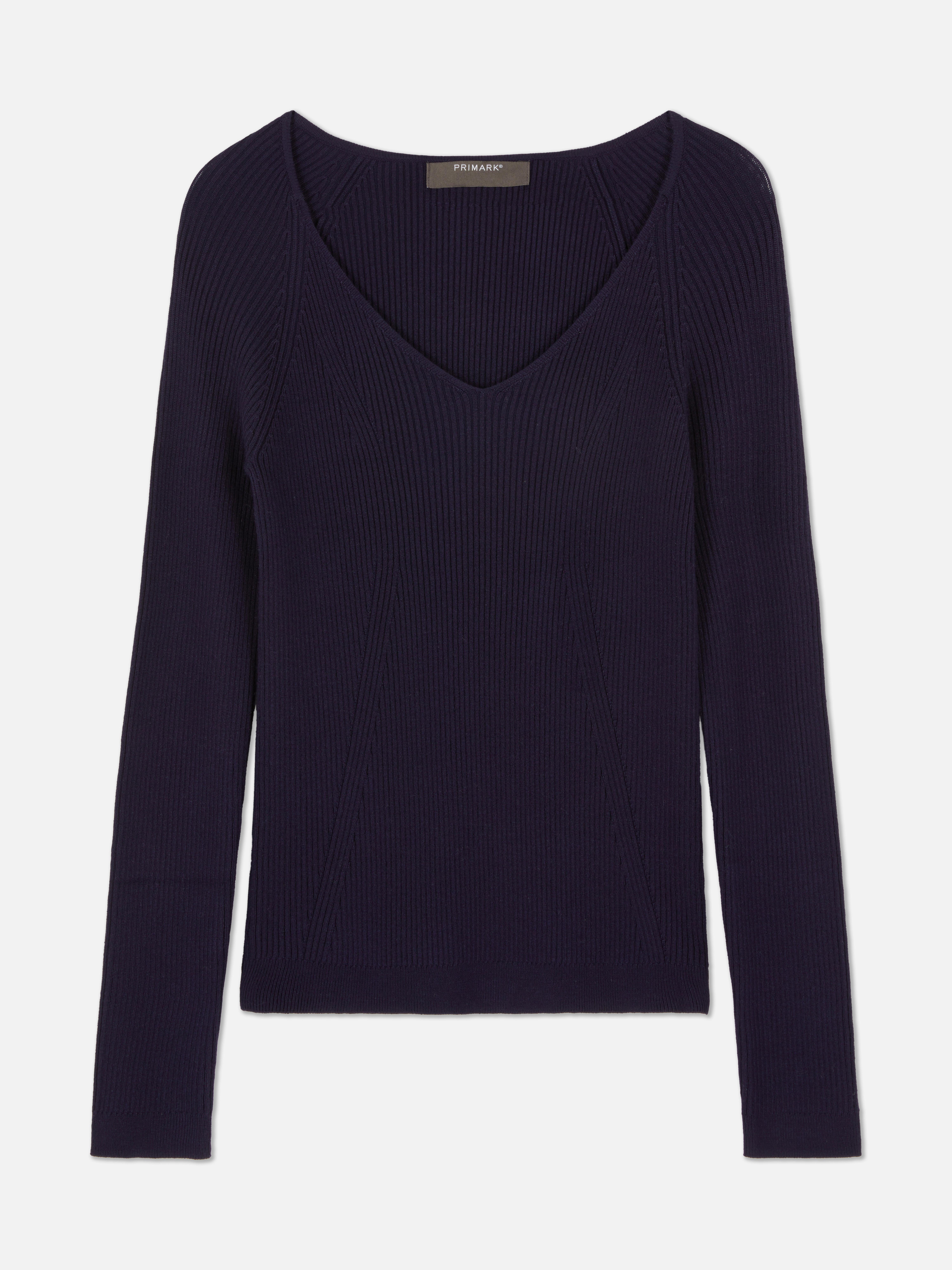 Long Sleeve Ribbed Sweater