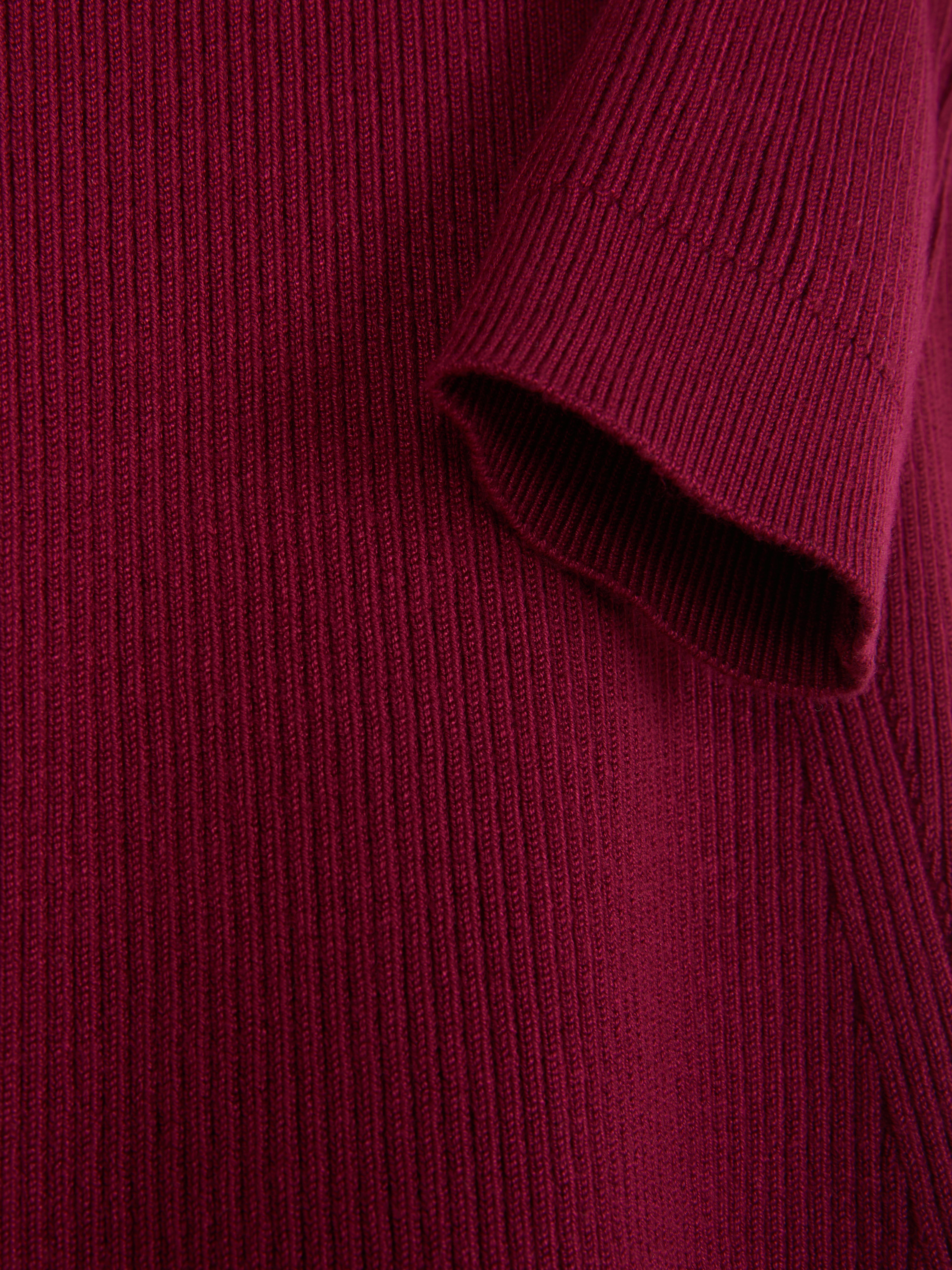 Long Sleeve Ribbed Sweater