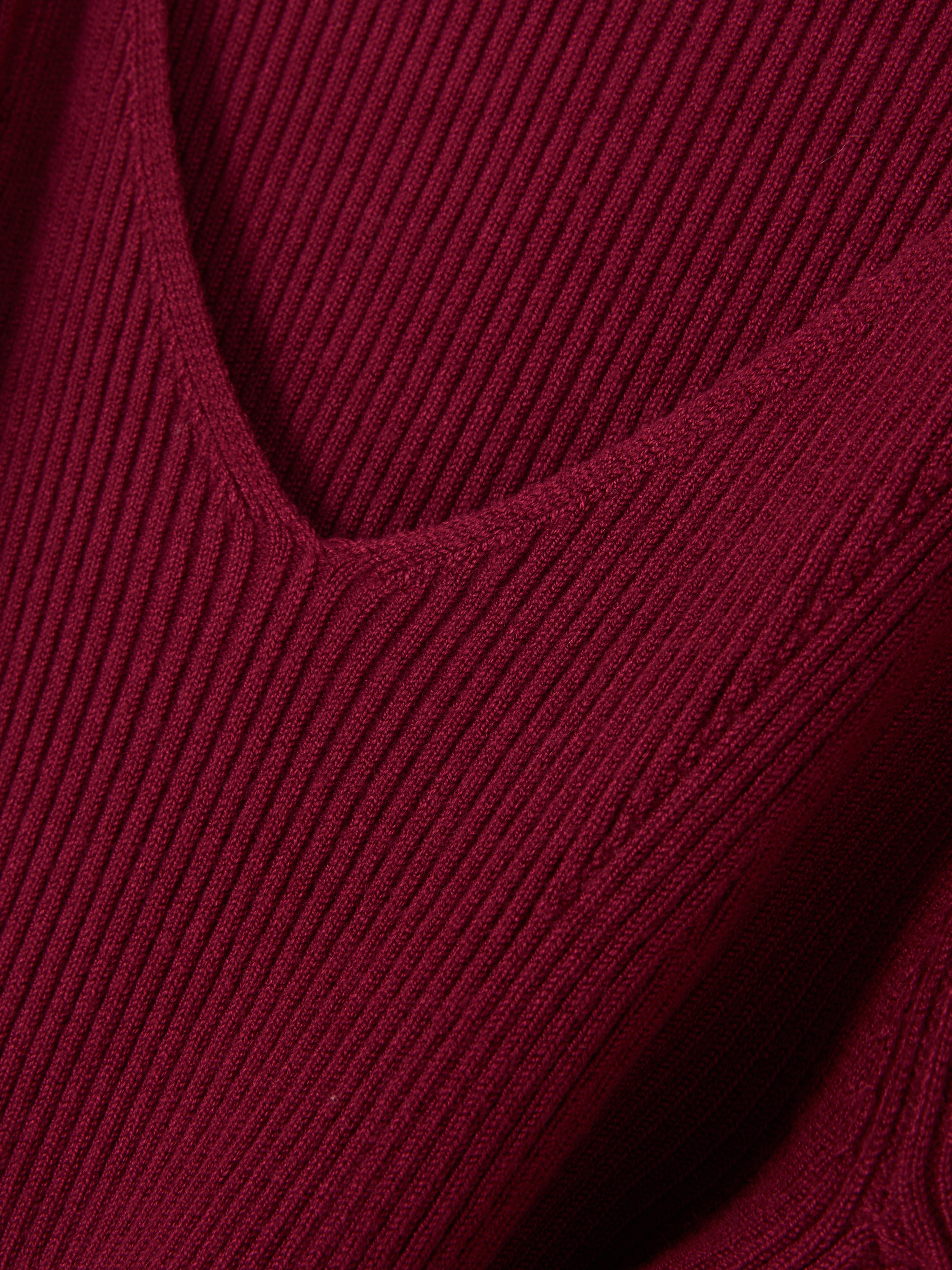 Long Sleeve Ribbed Sweater