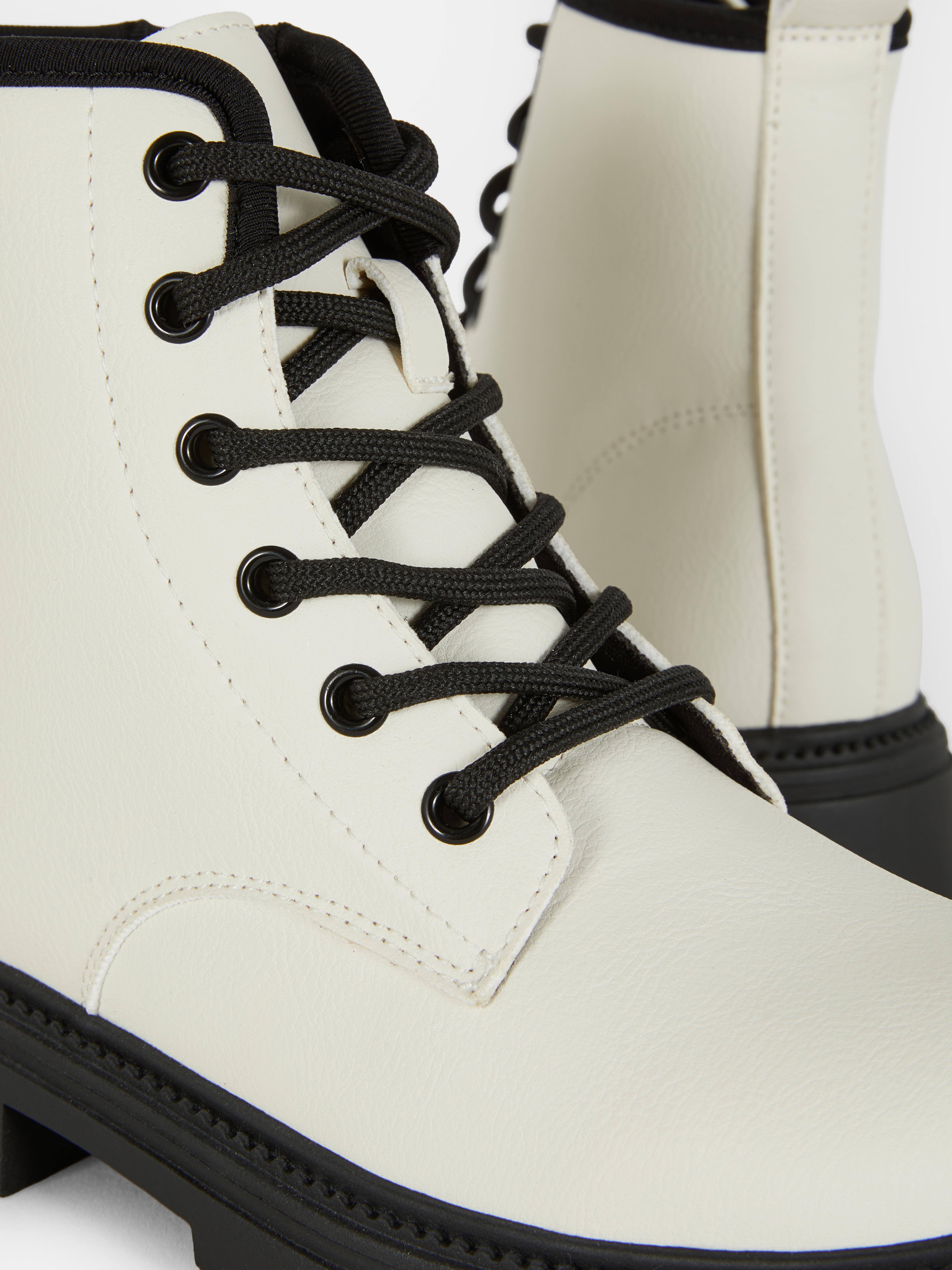 Zip-Up Track Boots