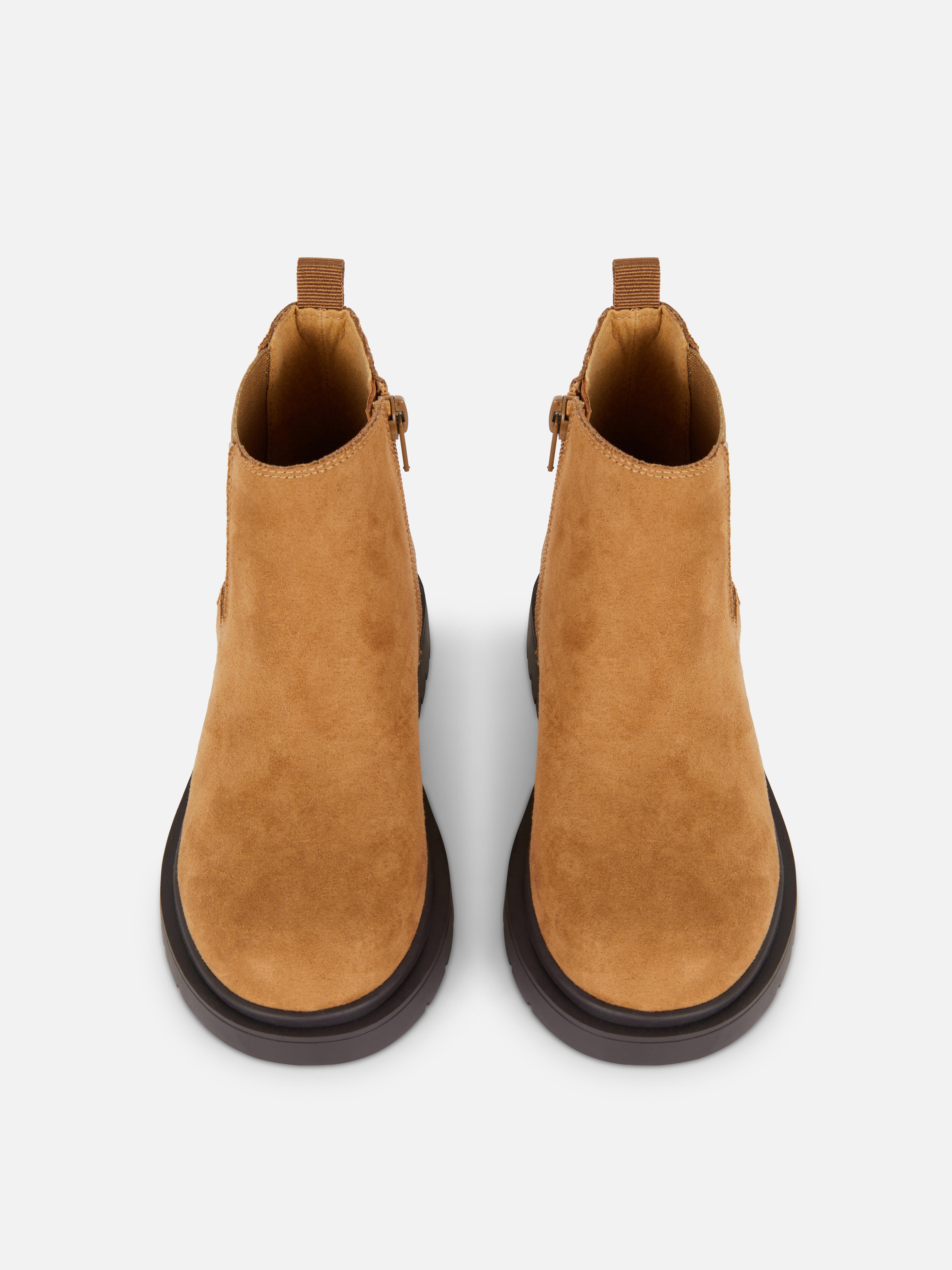 Zip Chelsea Boots