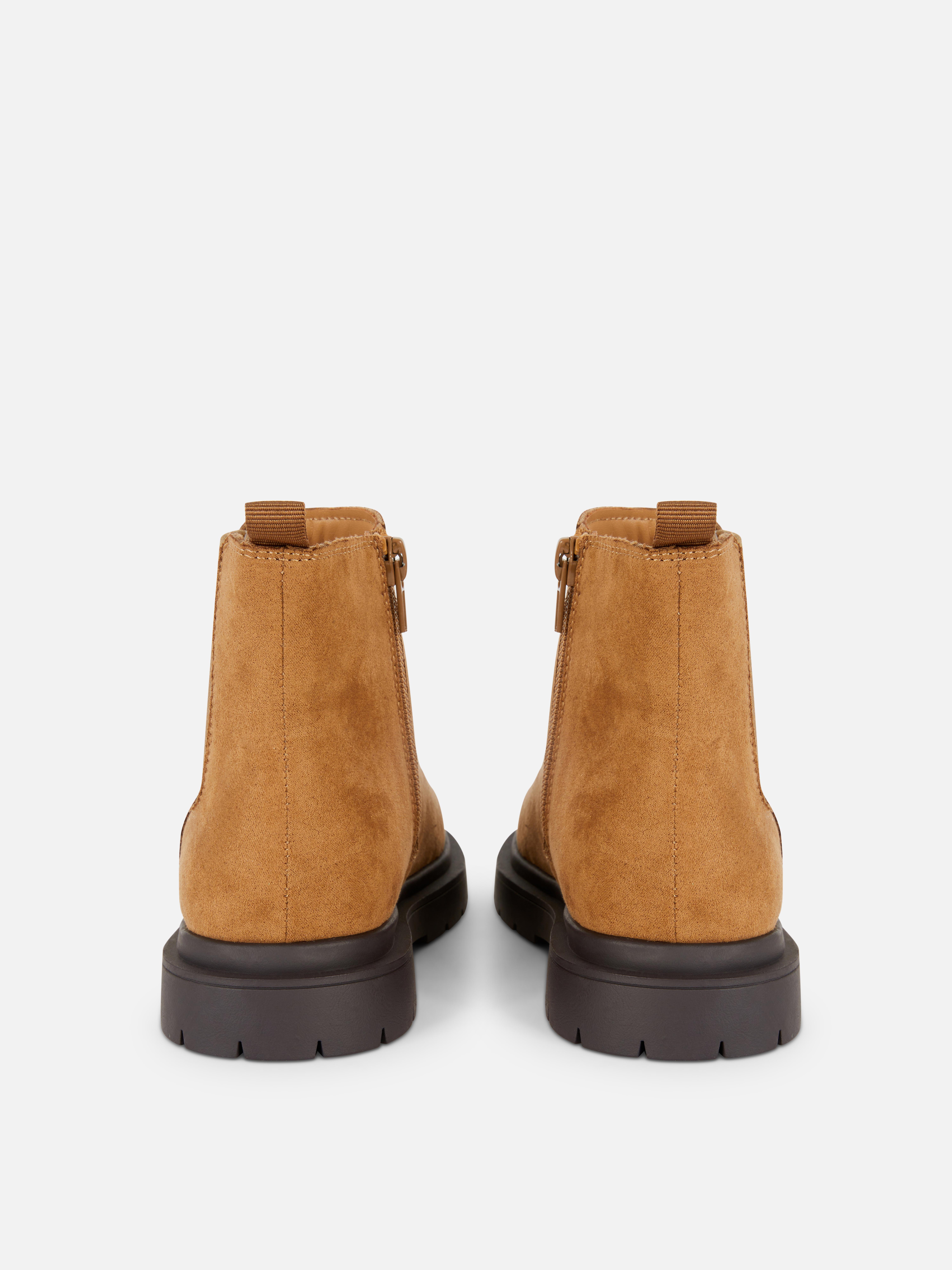 Zip Chelsea Boots