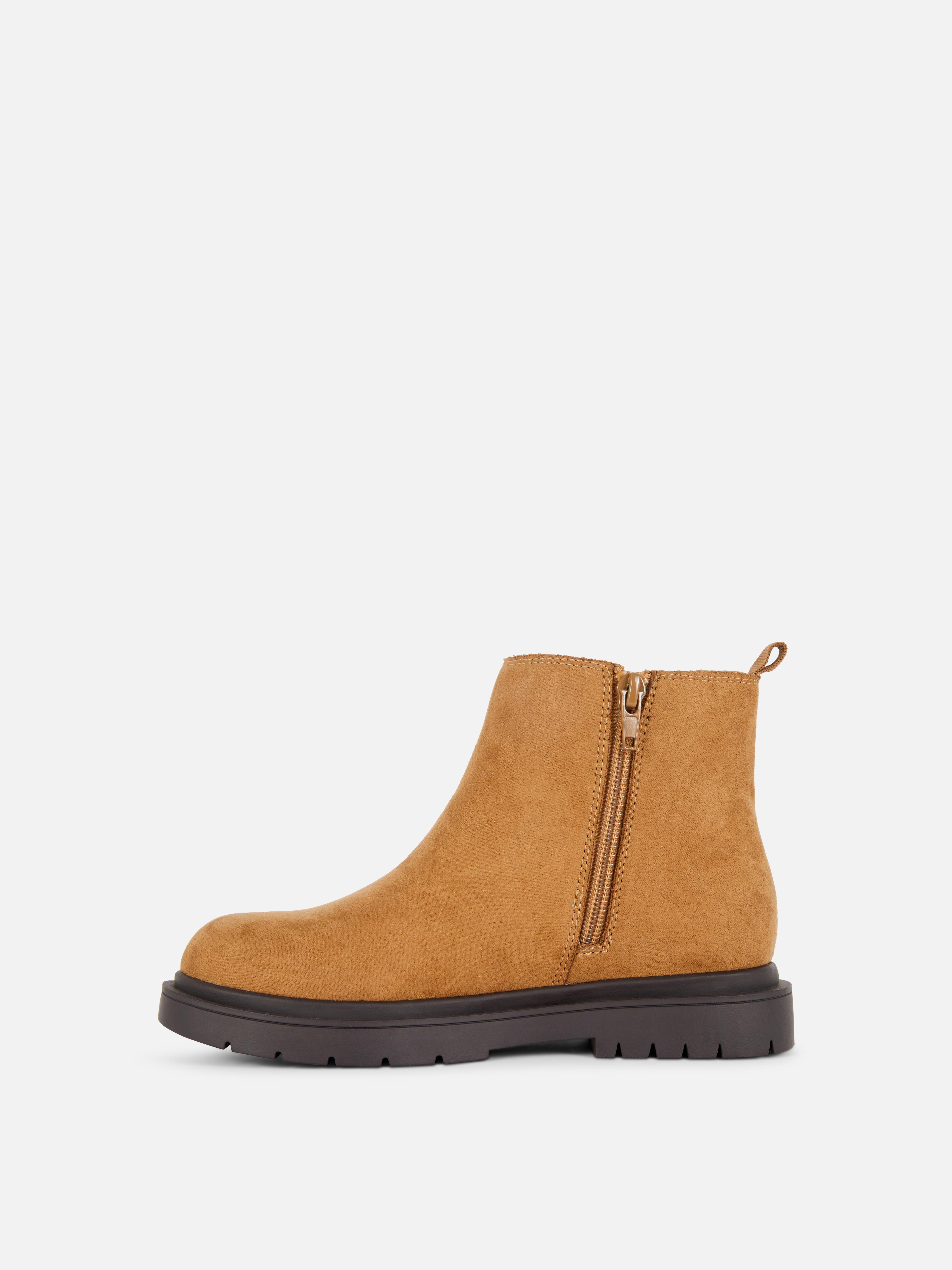 Zip Chelsea Boots