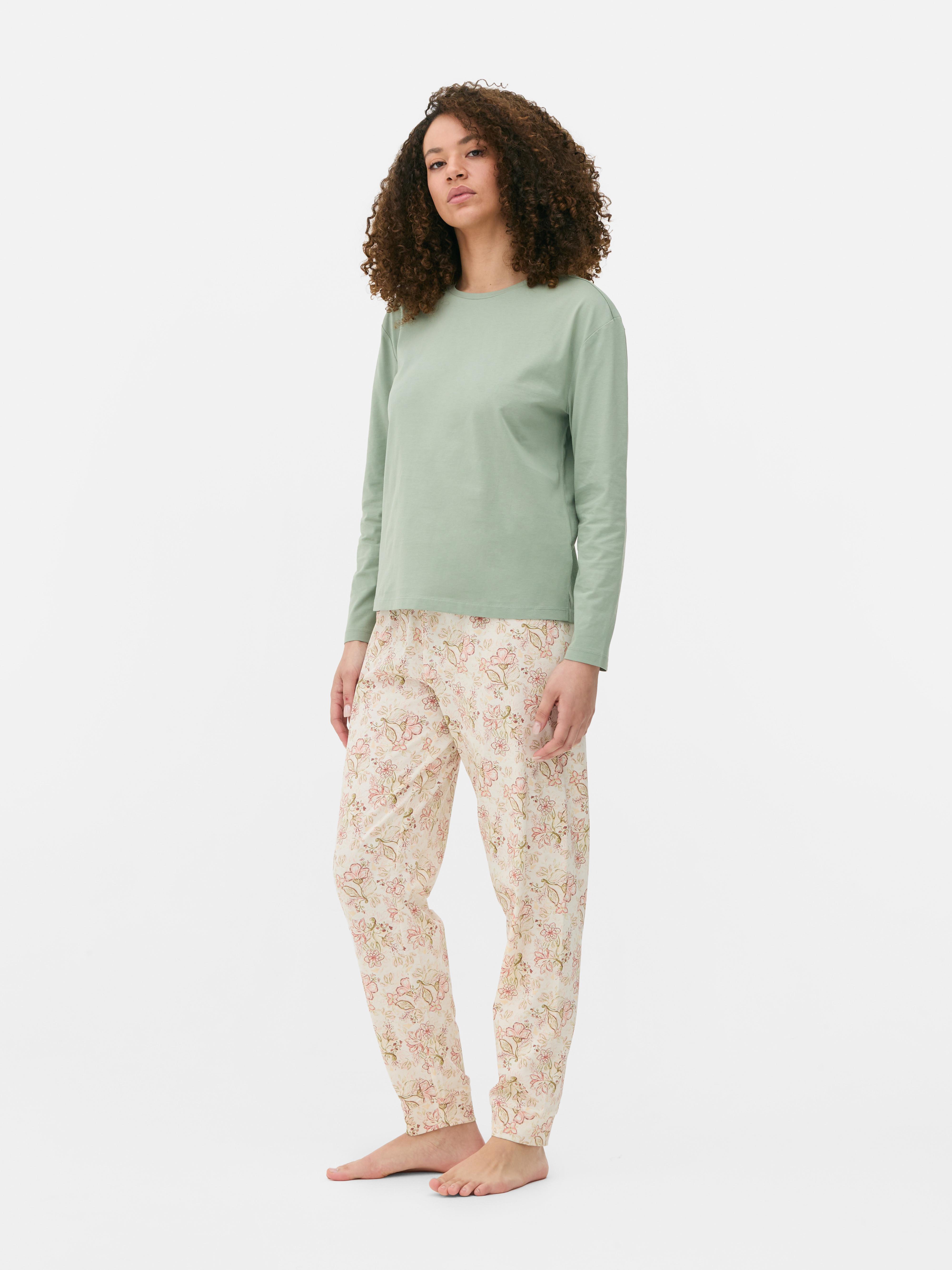 Printed Bottom Pyjama Set